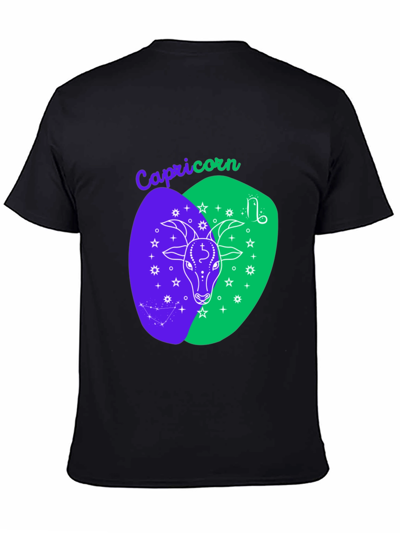 Capricorn Zodiac Graphic T-Shirt - Astrology Tee