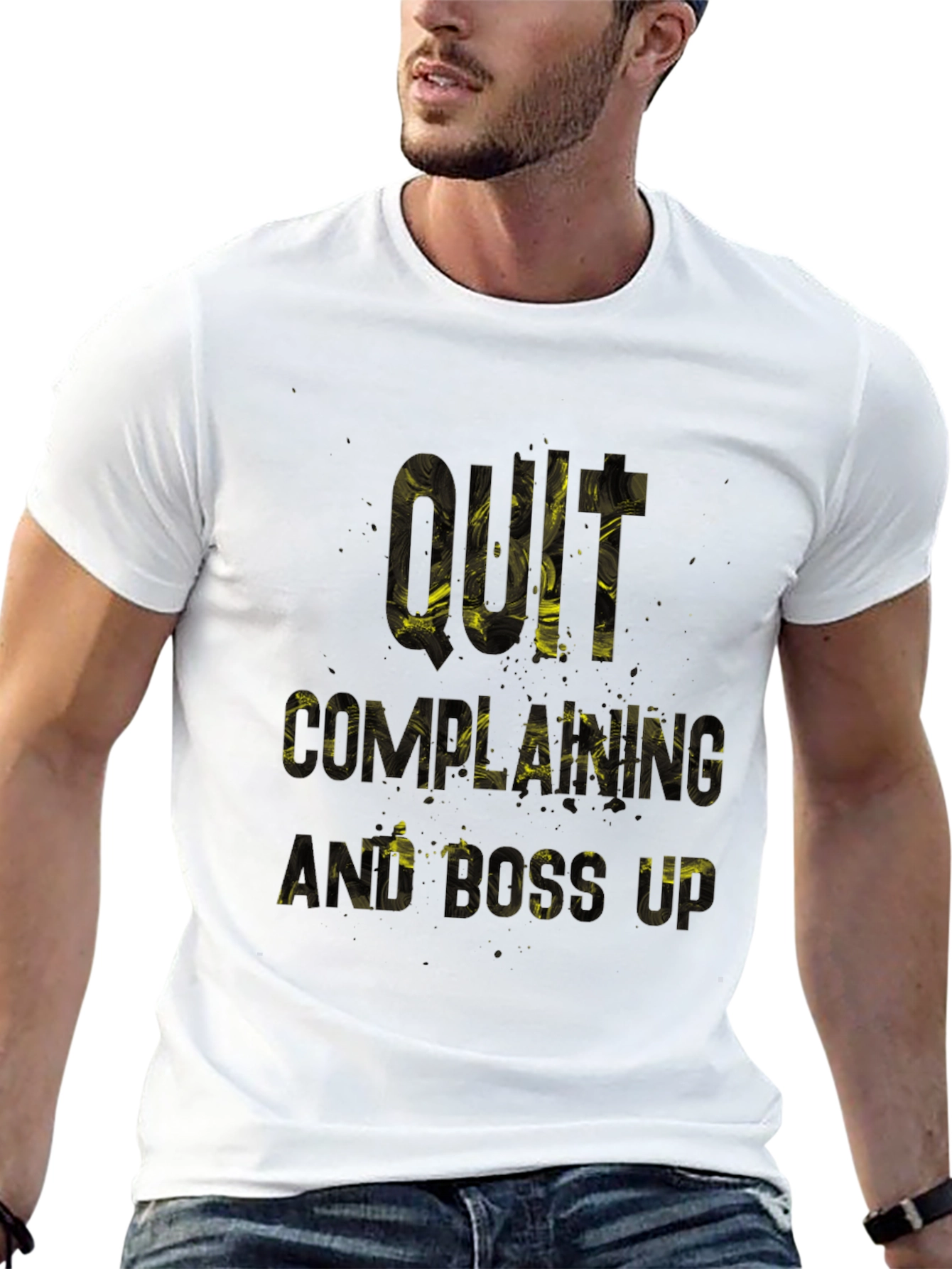 Quit Complaining & Boss Up Graphic Tee