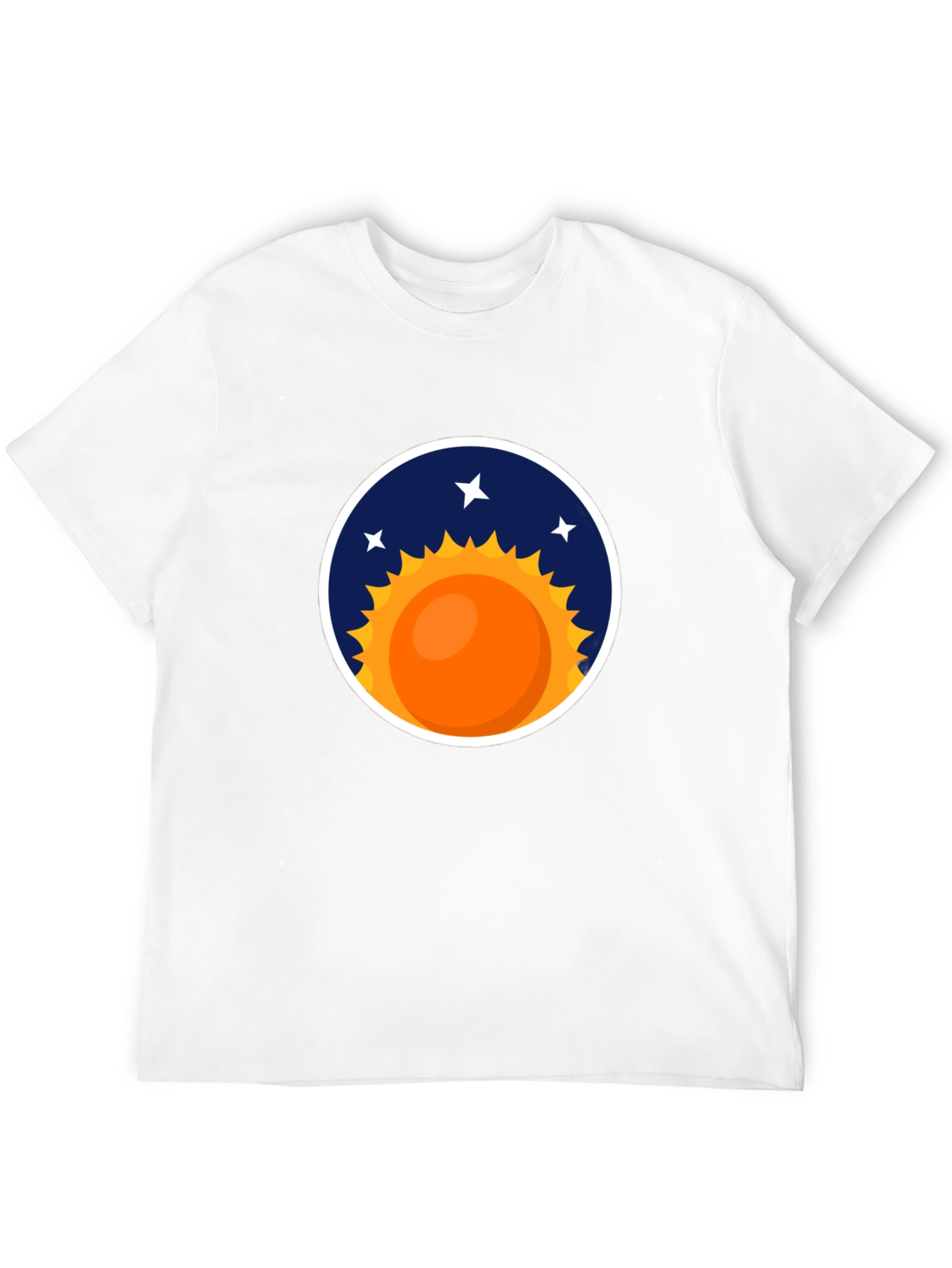 Cosmic Sun Graphic Tee - Stylish Comfort