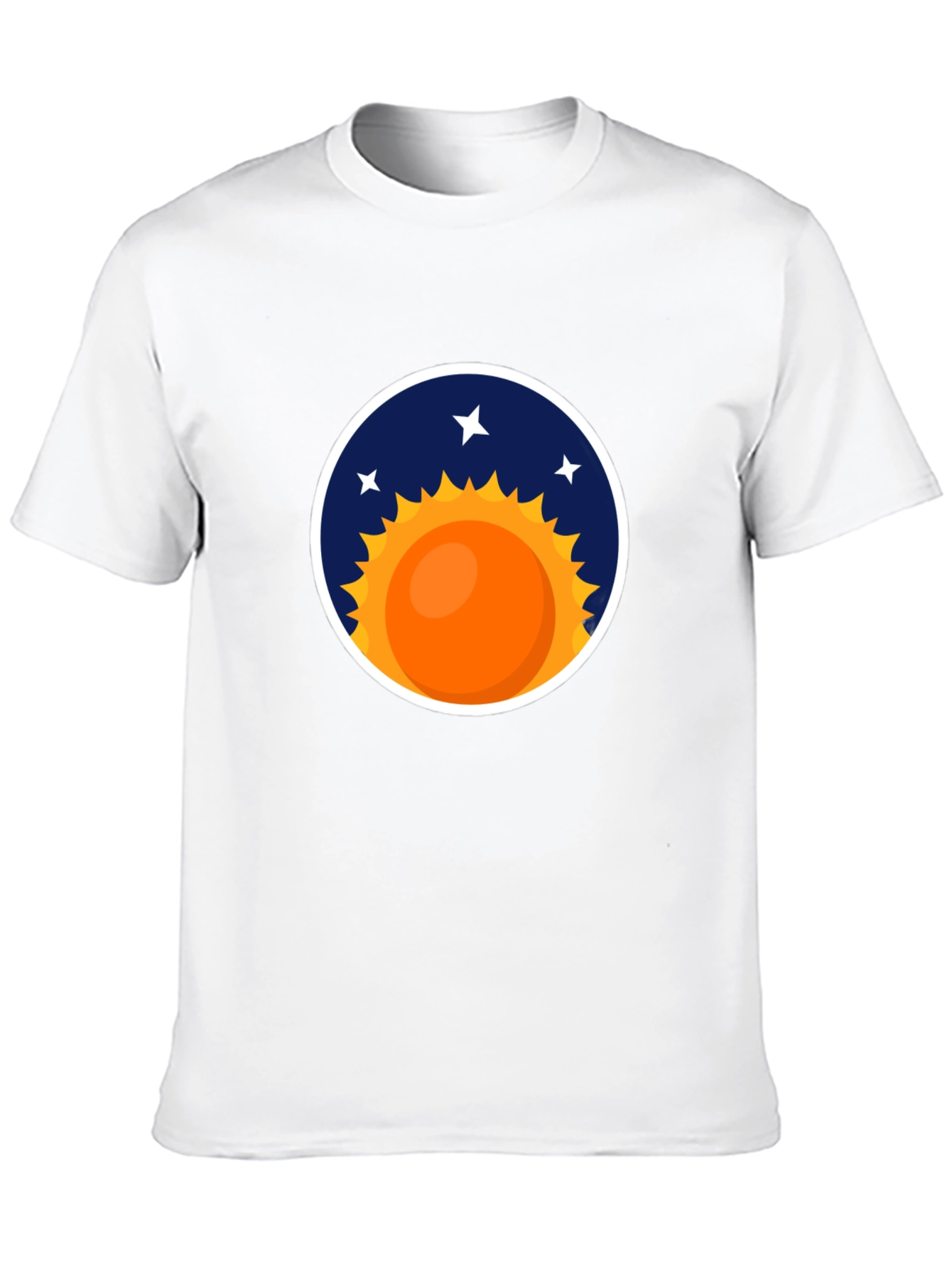 Cosmic Sun Graphic Tee - Stylish Comfort