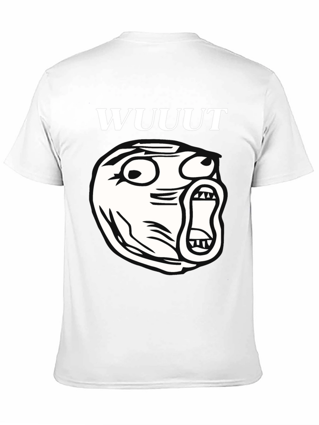 WUUUT Meme Black Graphic Tee