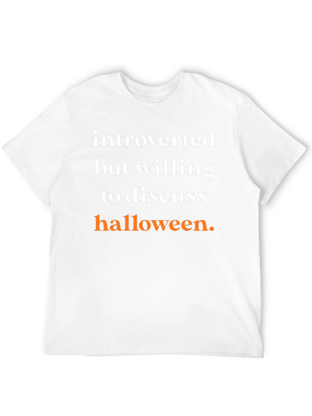 Introverted Halloween Graphic Tee