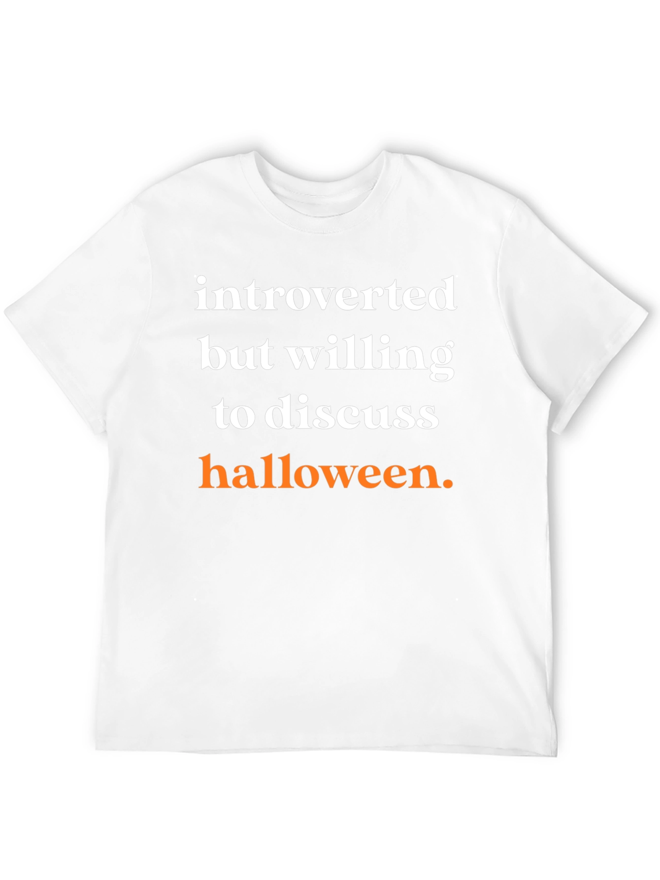 Introverted Halloween Graphic Tee
