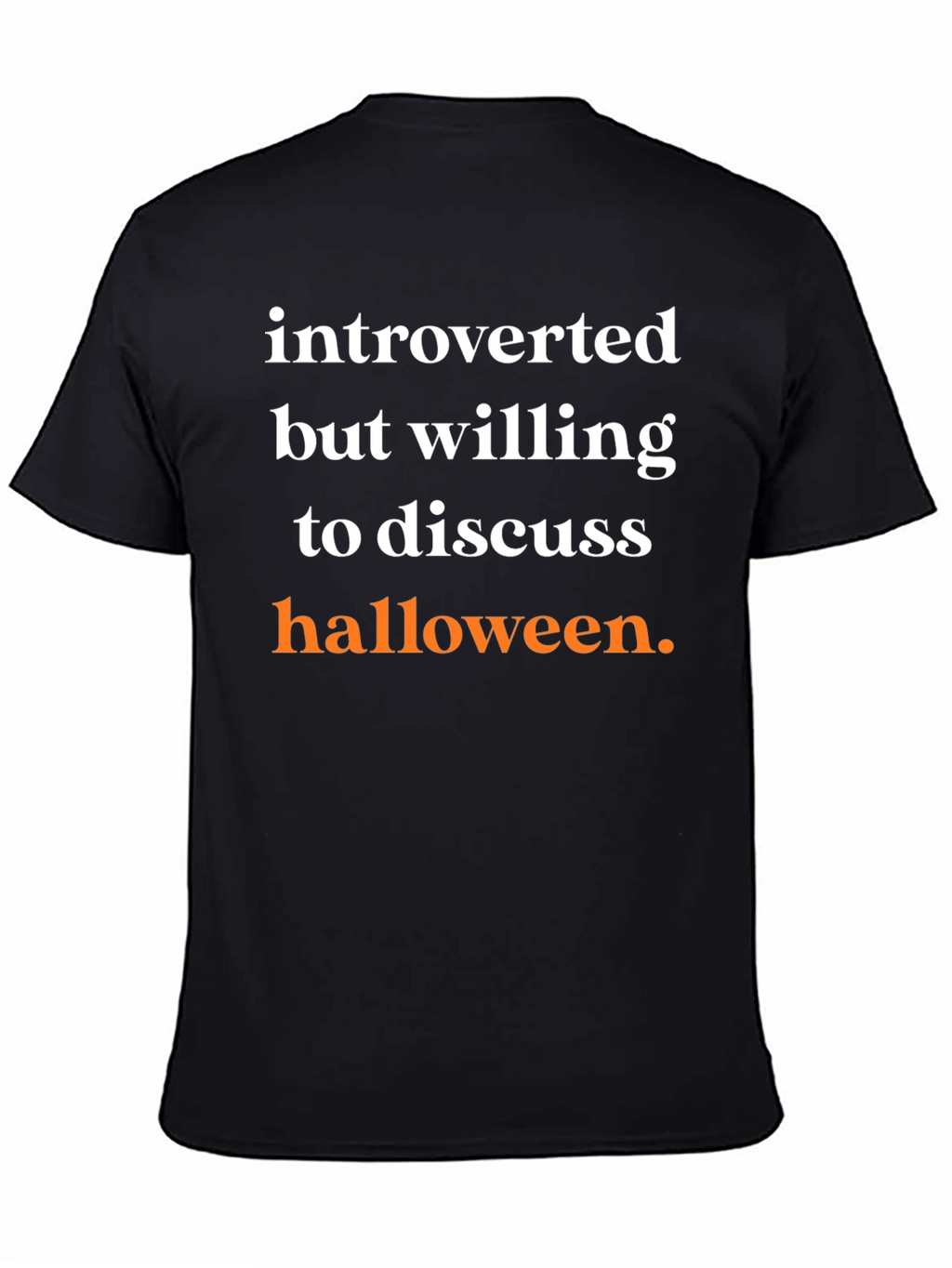 Introverted Halloween Graphic Tee