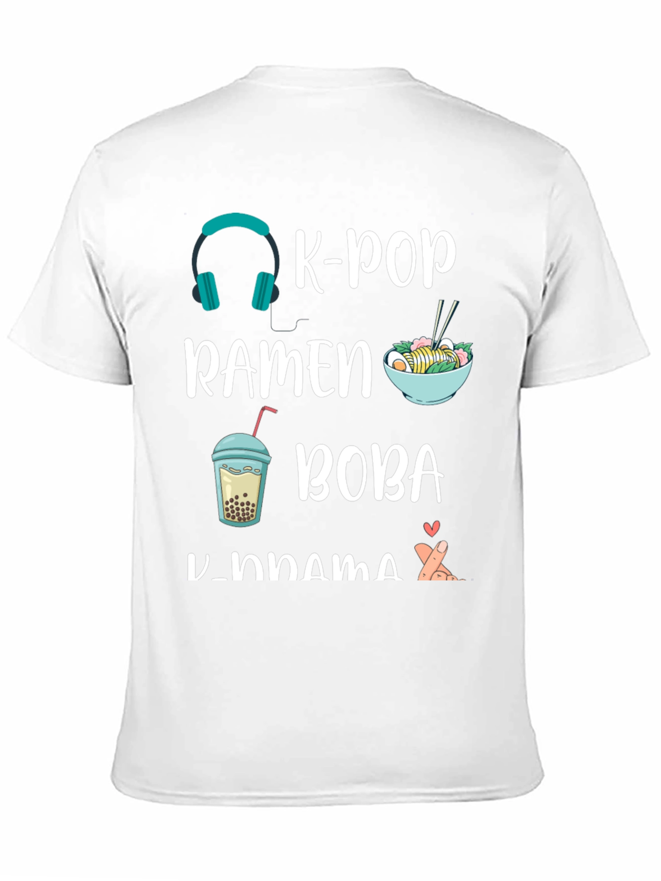 K-Pop Ramen Boba K-Drama T-Shirt