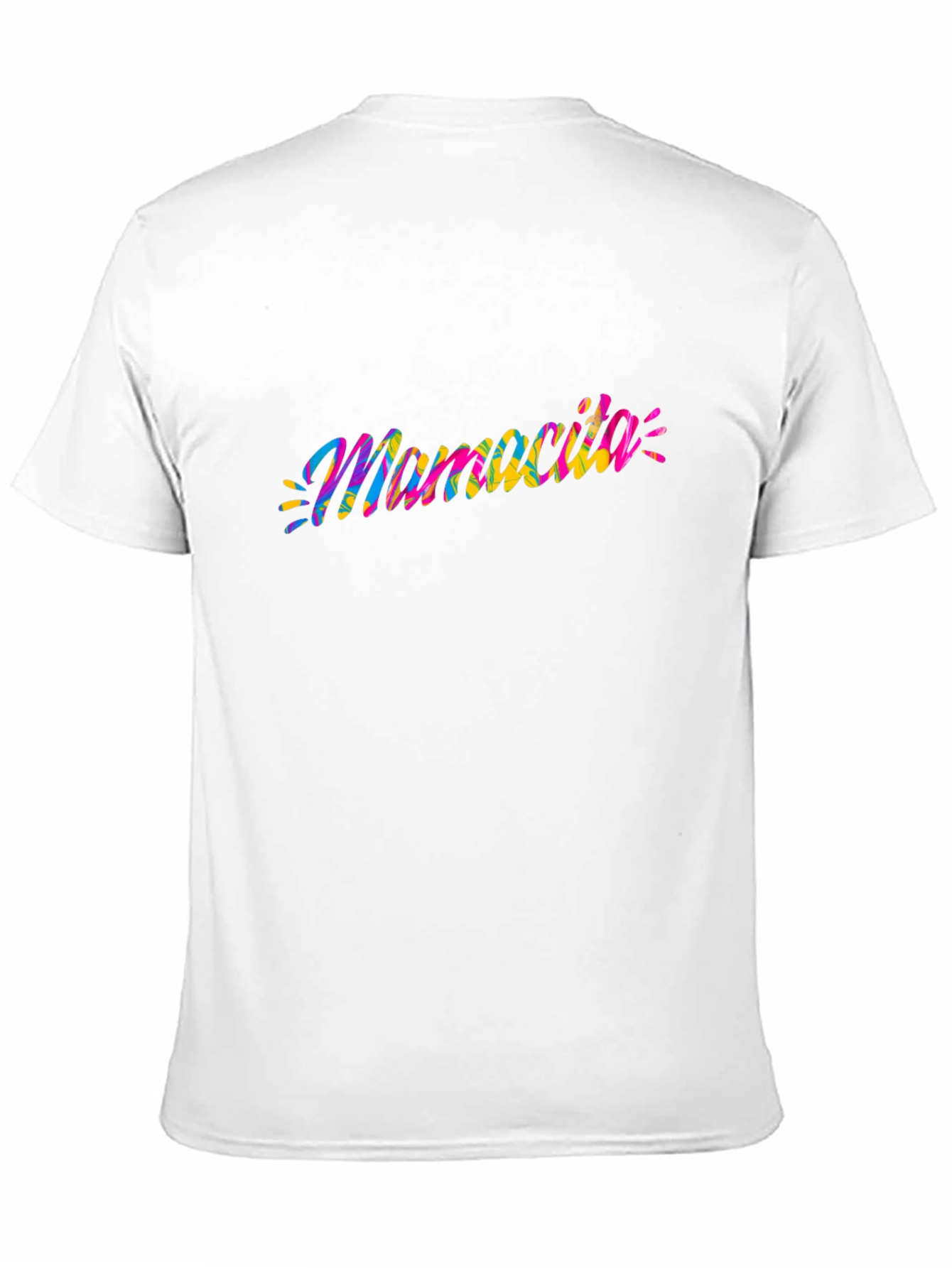 Mamacita Tie-Dye Graphic Tee - Soft Black Cotton