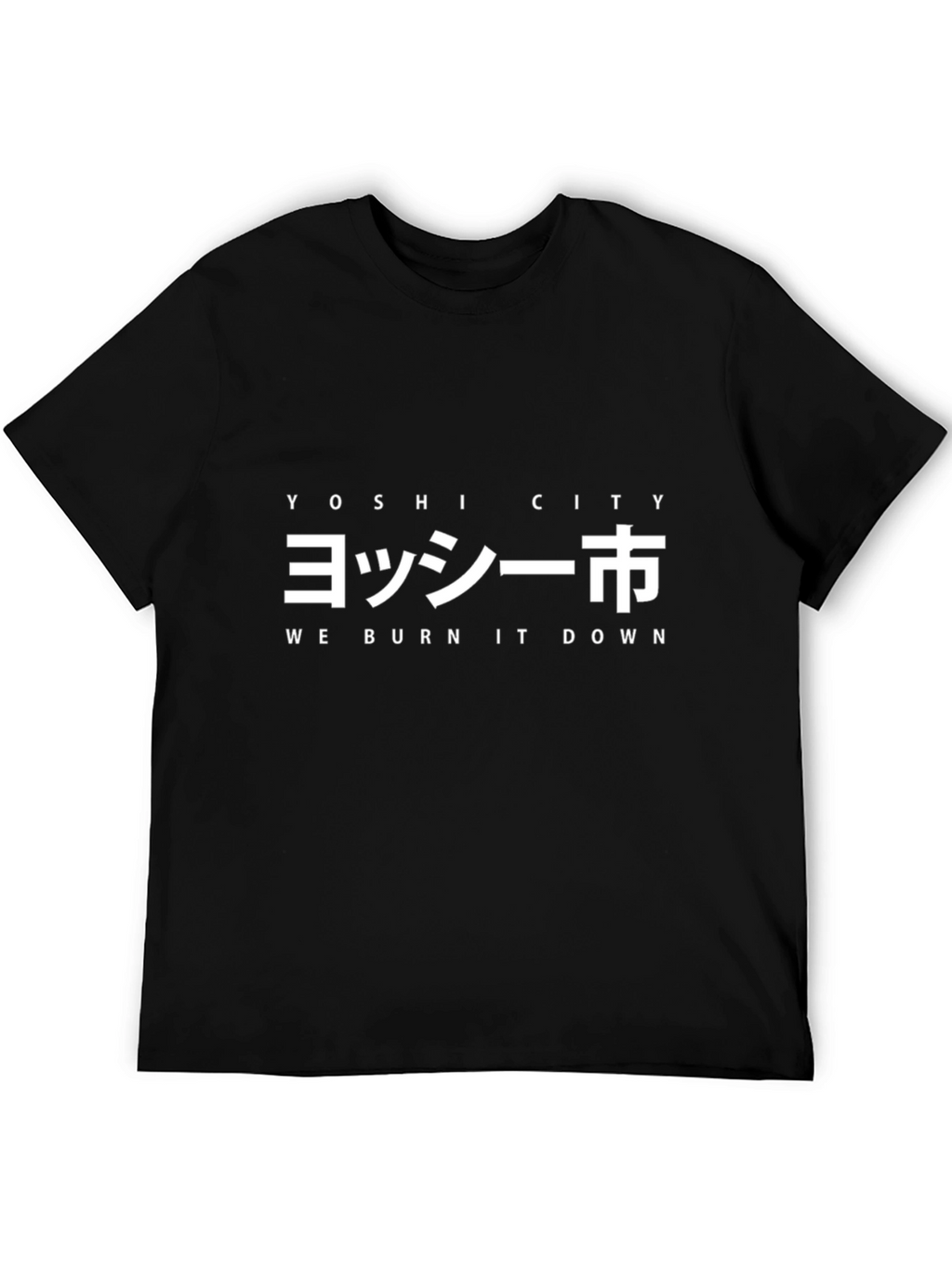 Yoshi City We Burn It Down Graphic Tee