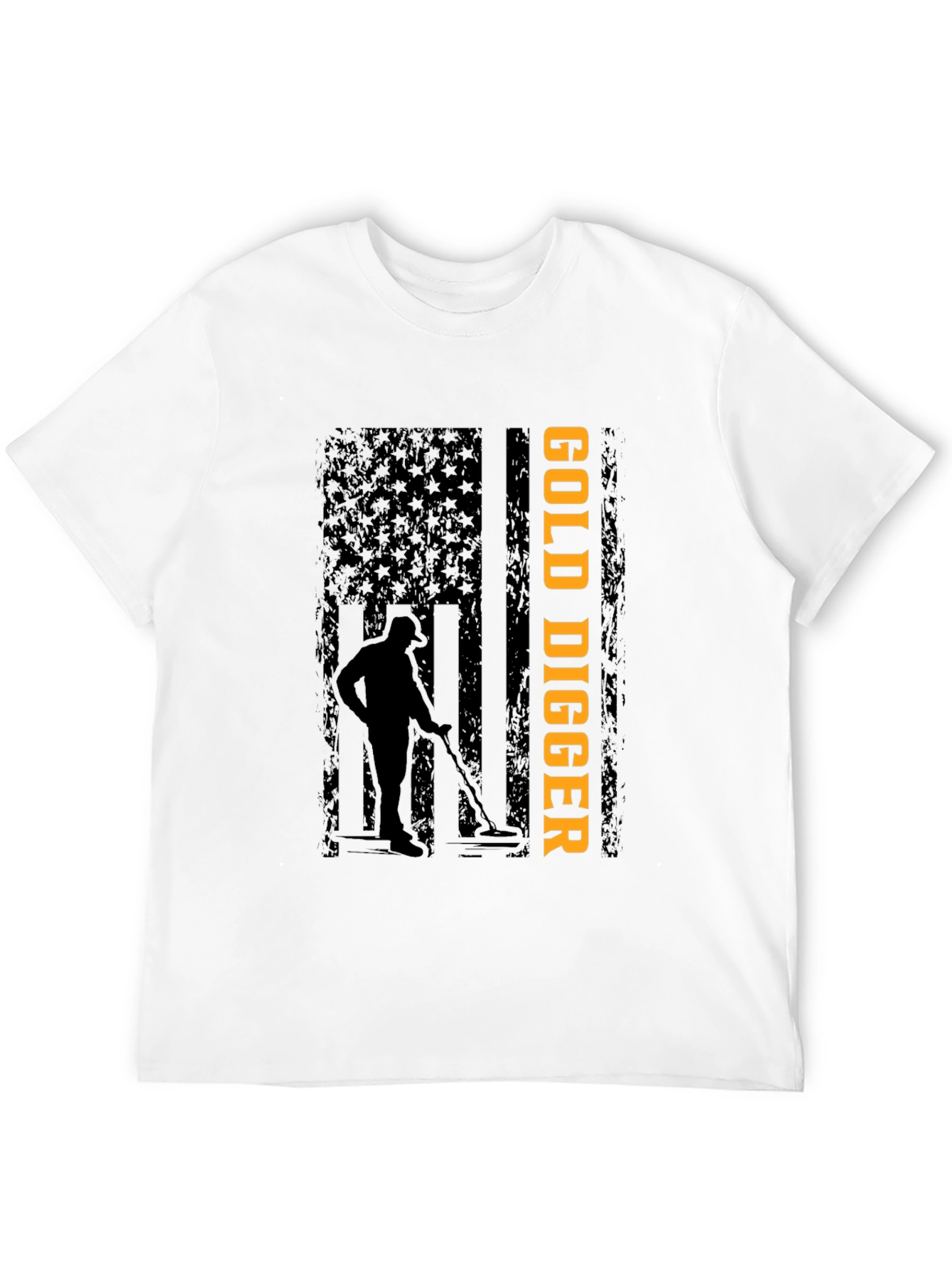 Gold Digger Graphic Tee - Black