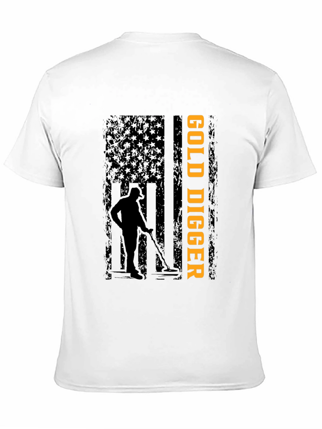 Gold Digger Graphic Tee - Black