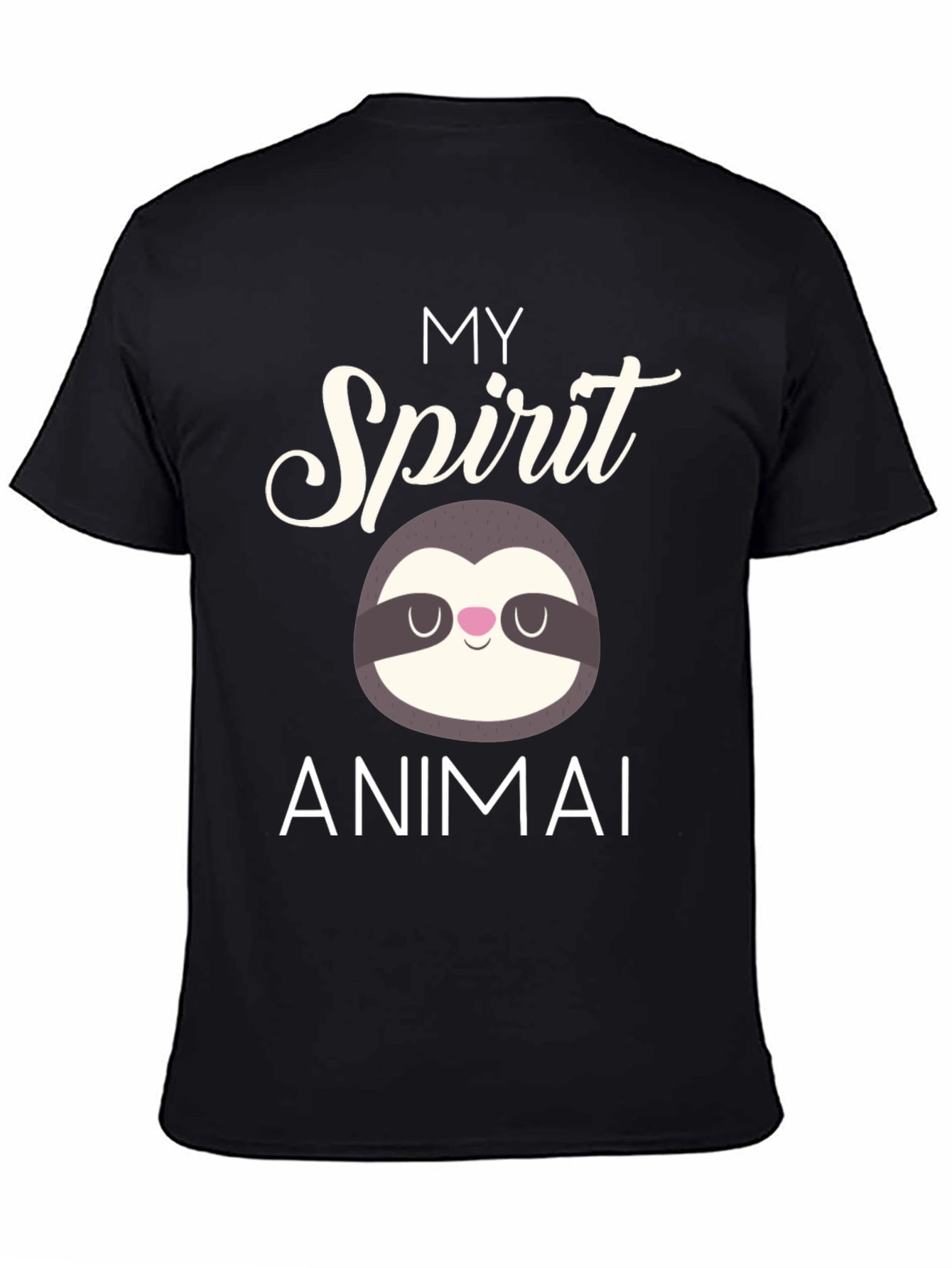 My Spirit Animal Sloth Graphic Tee - Comfort & Style