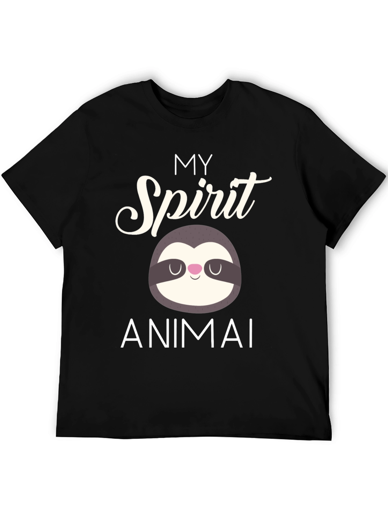 My Spirit Animal Sloth Graphic Tee - Comfort & Style