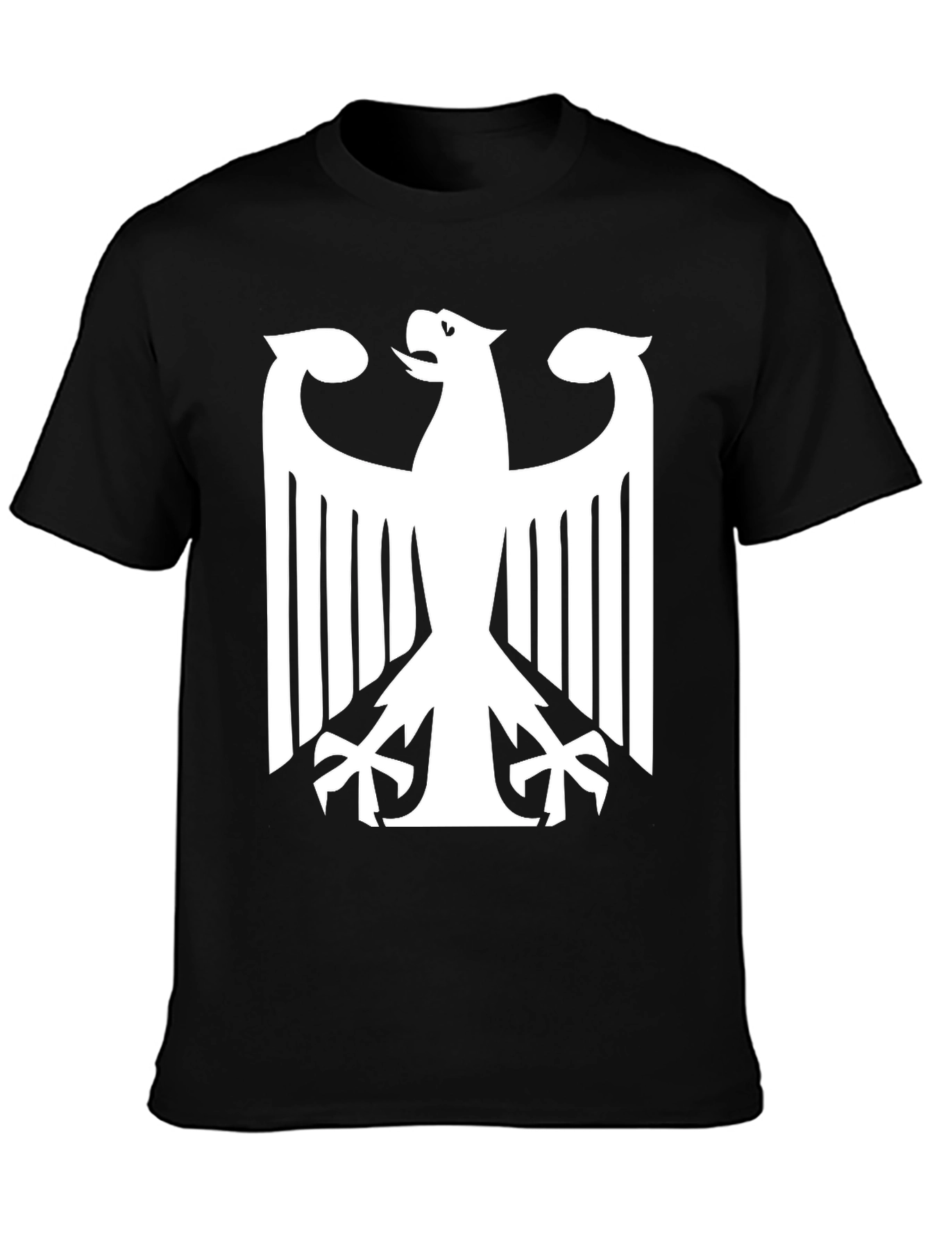 Eagle Crest Tee - Bold Black Shirt