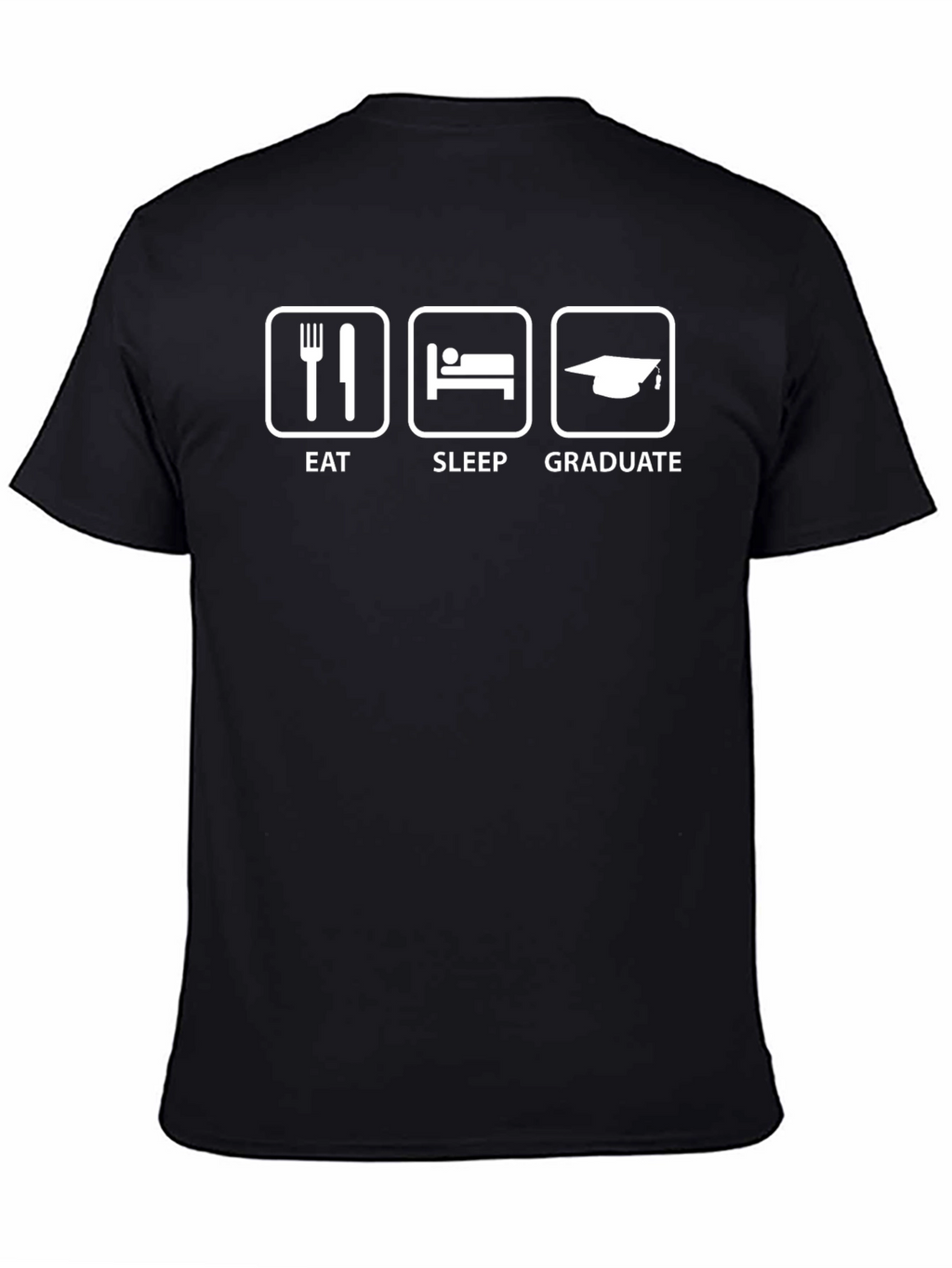 Eat Sleep Graduate T-Shirt Funny Graduation Tee