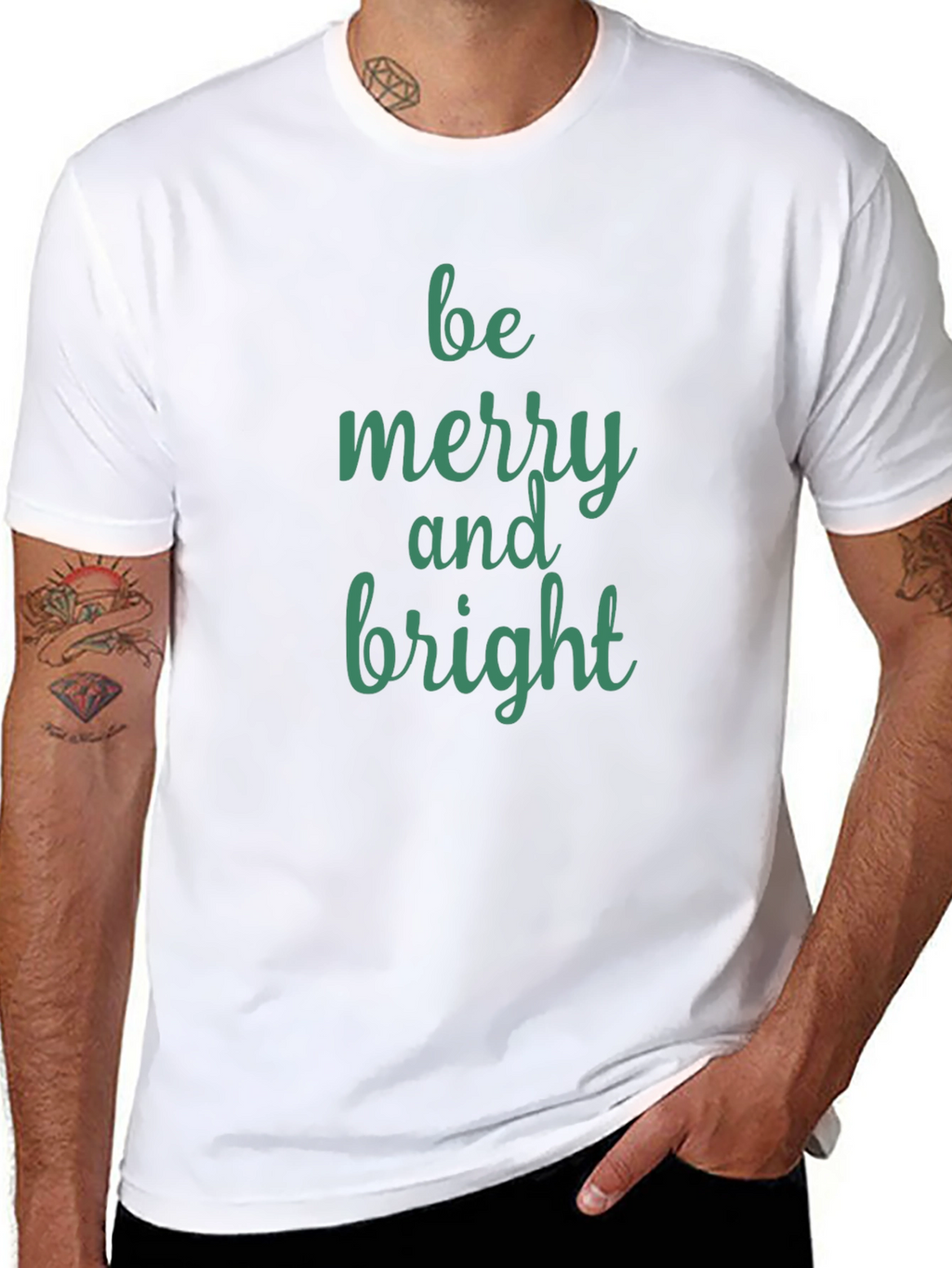 Holiday Be Merry and Bright Graphic Tee