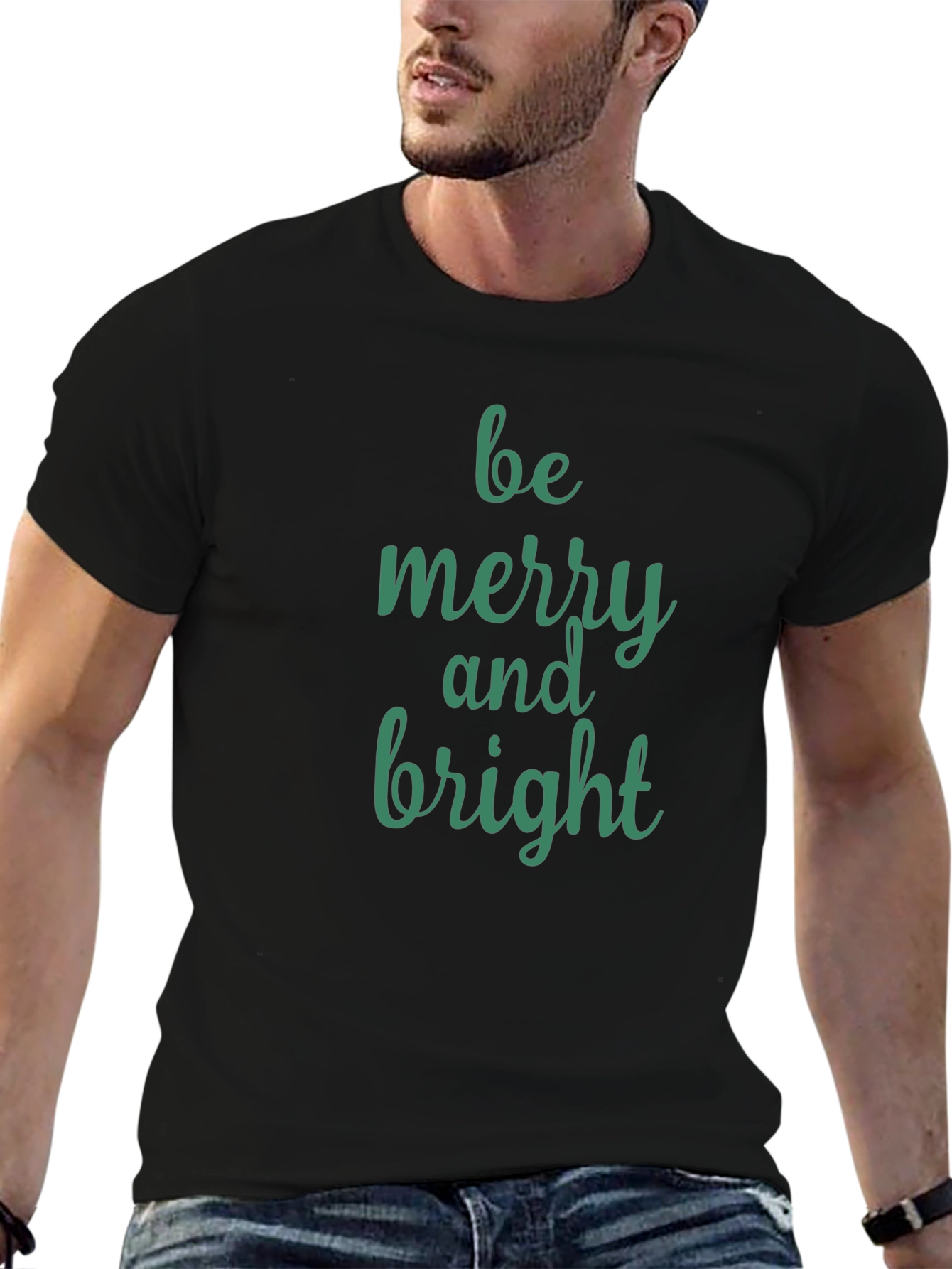 Holiday Be Merry and Bright Graphic Tee
