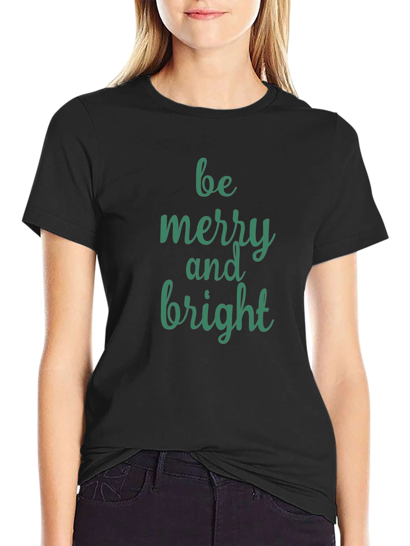 Holiday Be Merry and Bright Graphic Tee