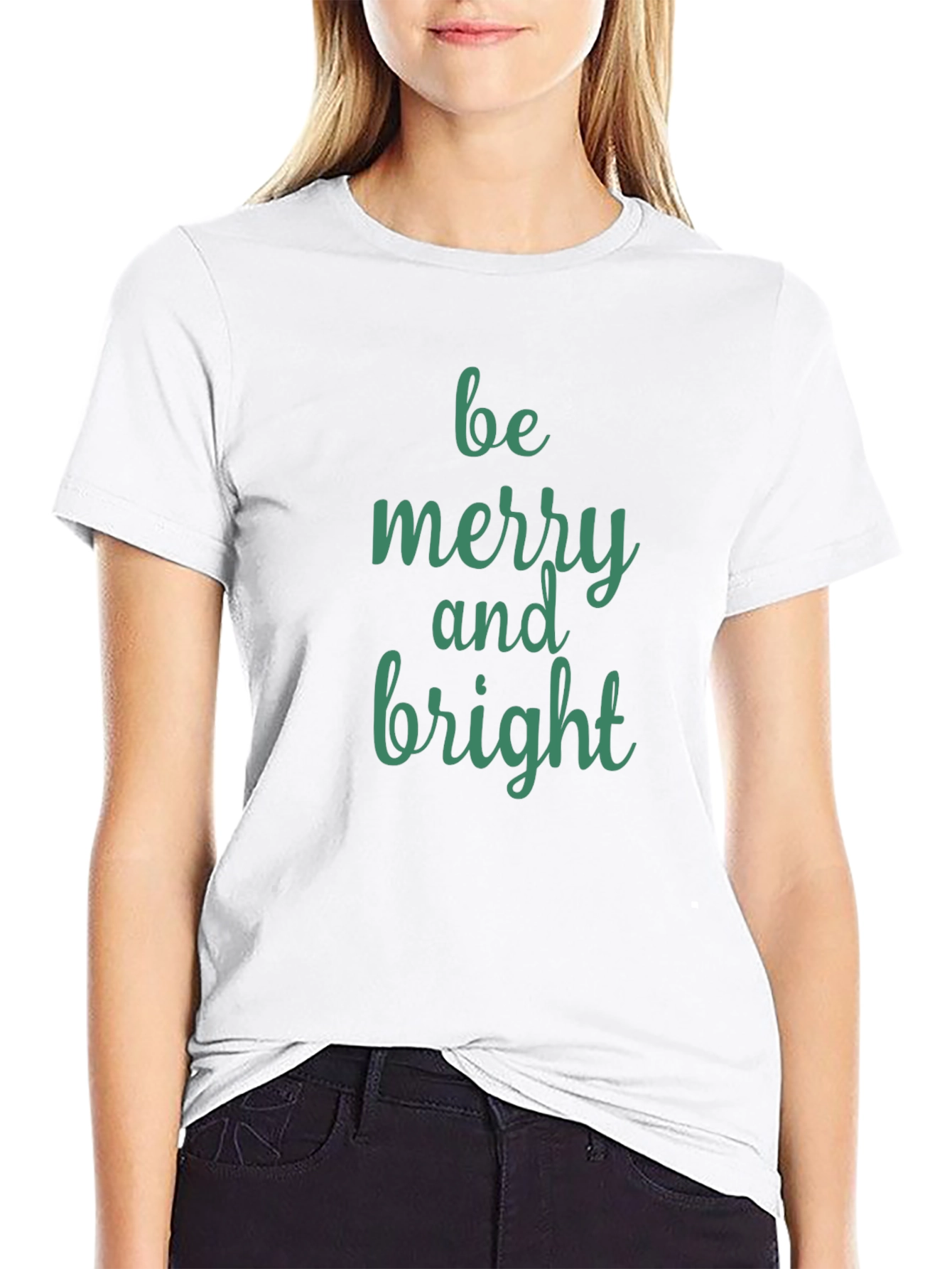Holiday Be Merry and Bright Graphic Tee