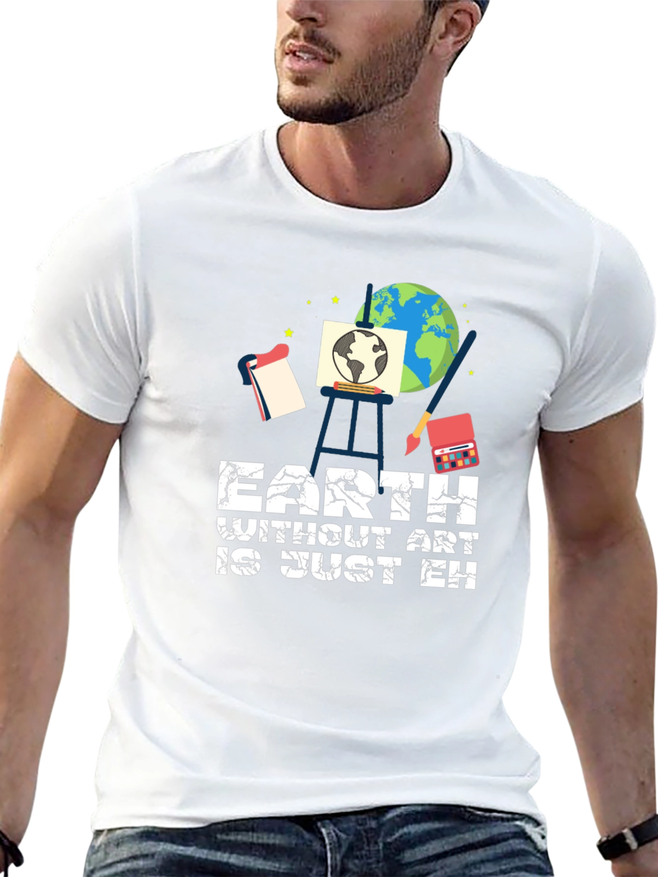 Earth Without Art Mens Graphic T-Shirt