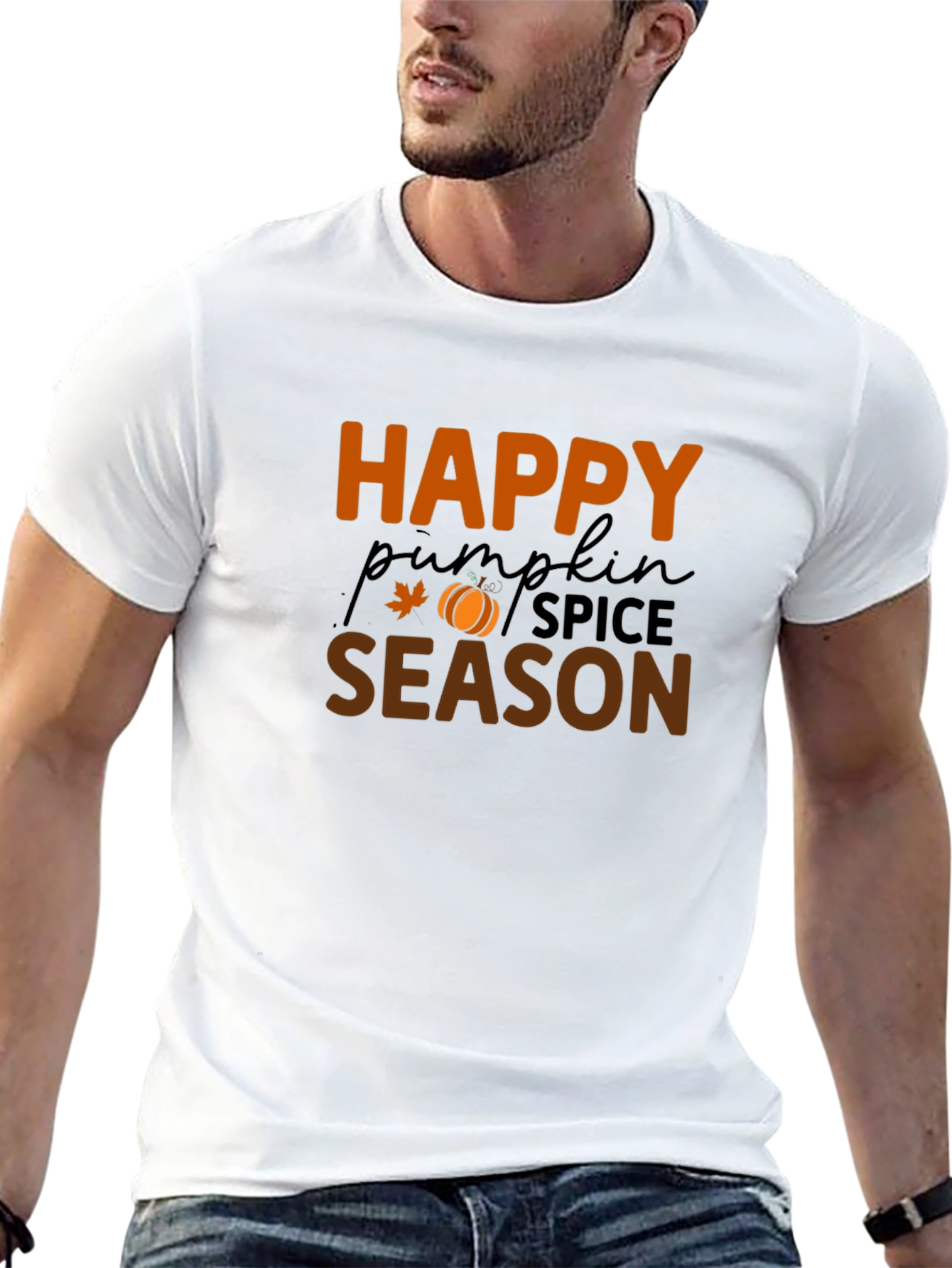 Happy Pumpkin Spice Season Graphic Tee