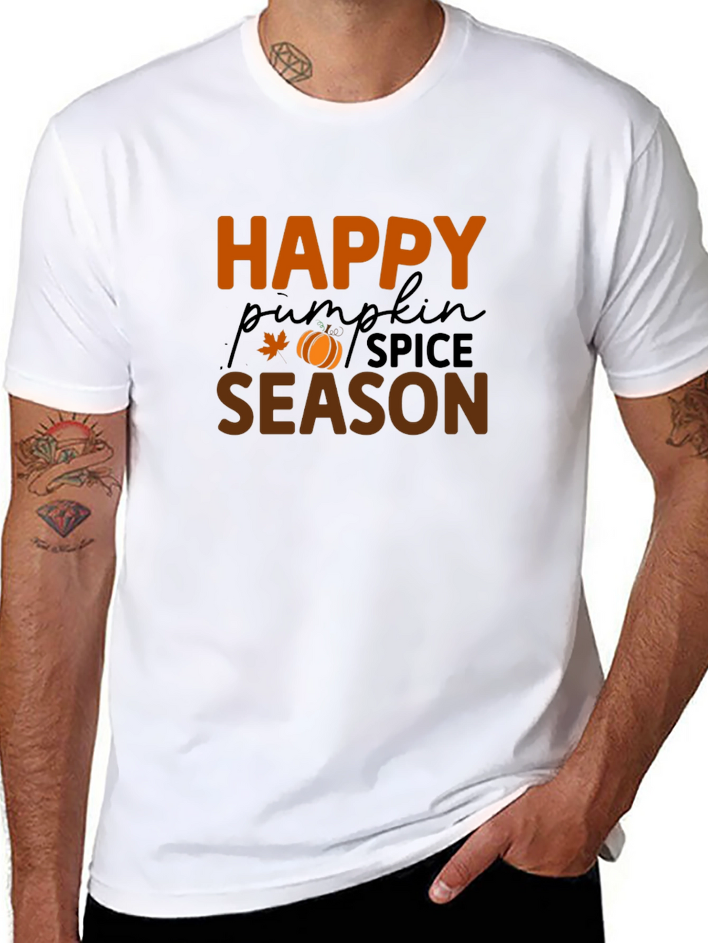 Happy Pumpkin Spice Season Graphic Tee