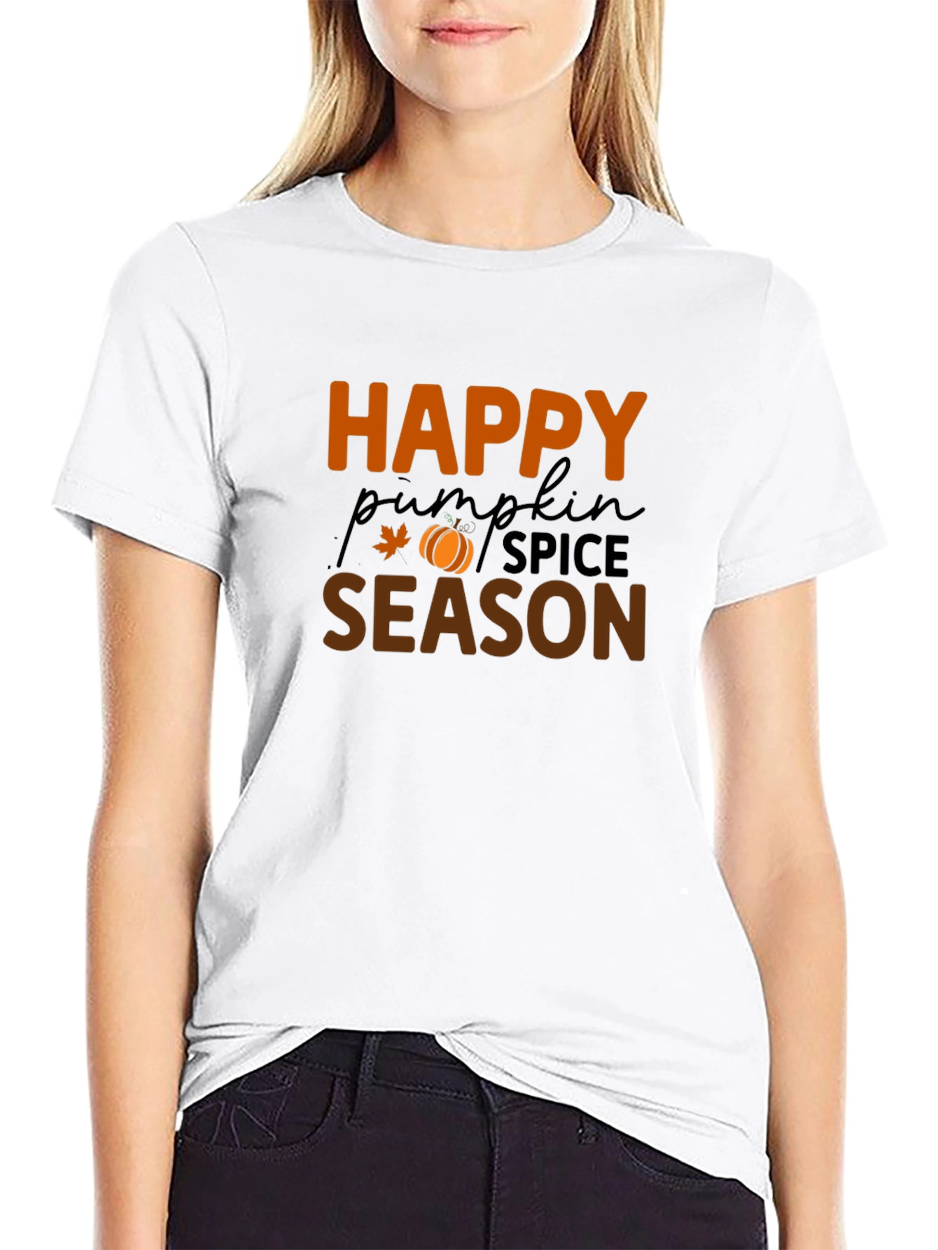 Happy Pumpkin Spice Season Graphic Tee