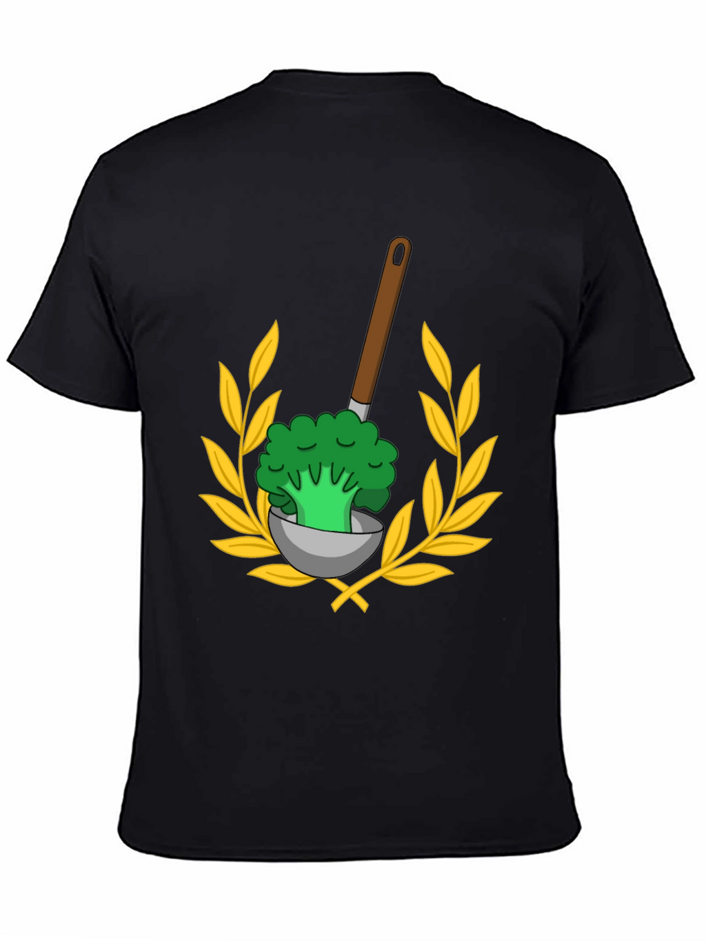Broccoli Ladle T-Shirt - Whimsical Foodie Tee