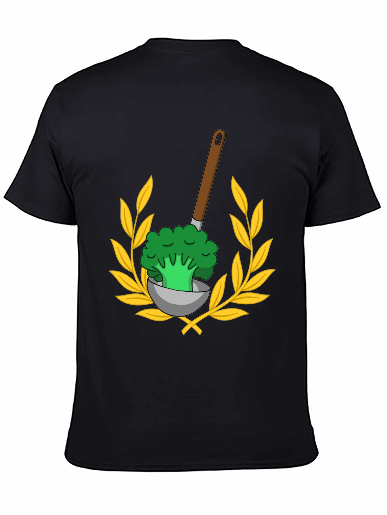 Broccoli Ladle T-Shirt - Whimsical Foodie Tee