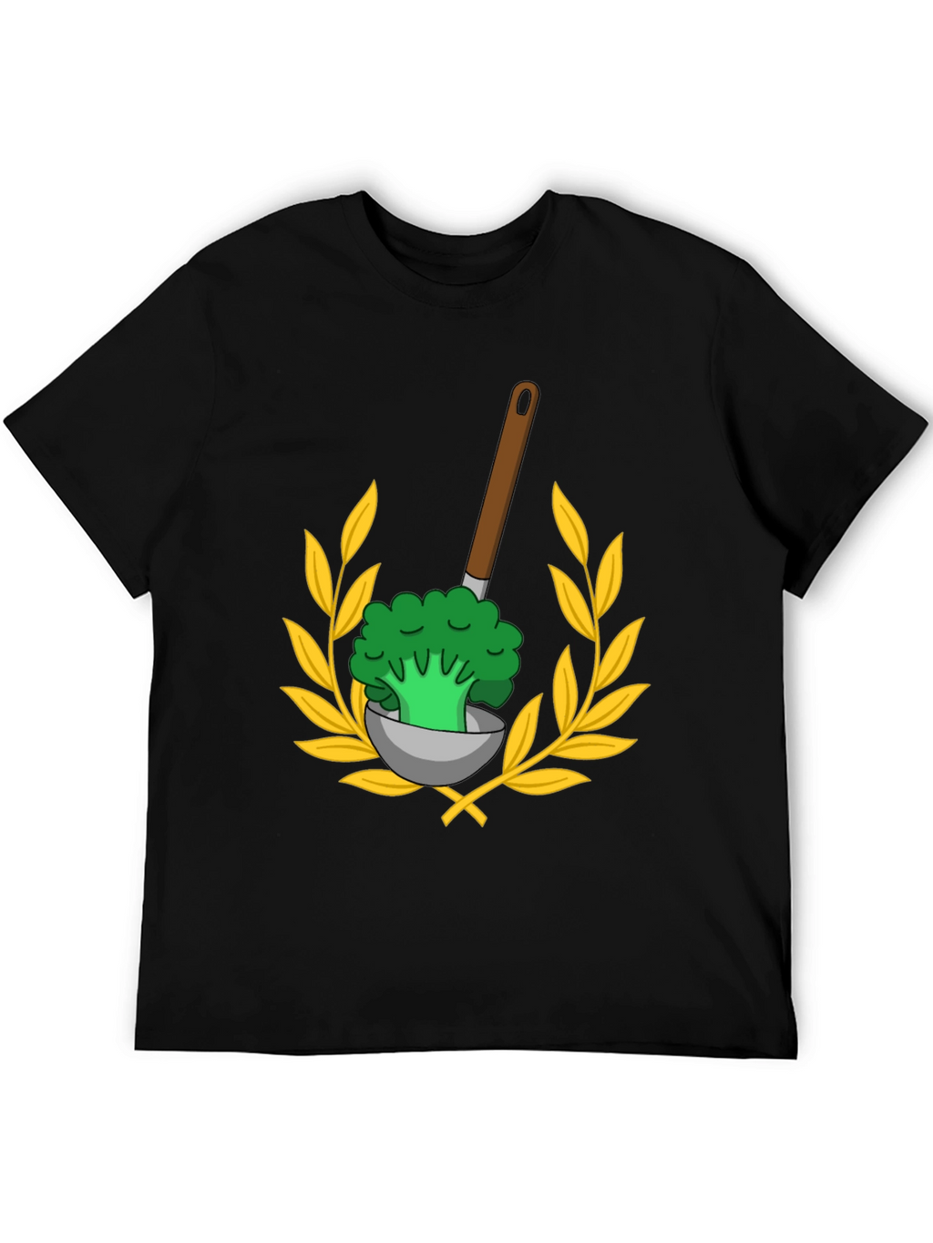 Broccoli Ladle T-Shirt - Whimsical Foodie Tee