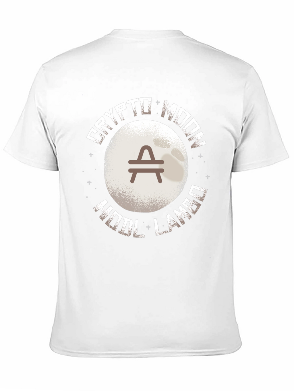 Crypto Moon HODL Lambo Black T-Shirt