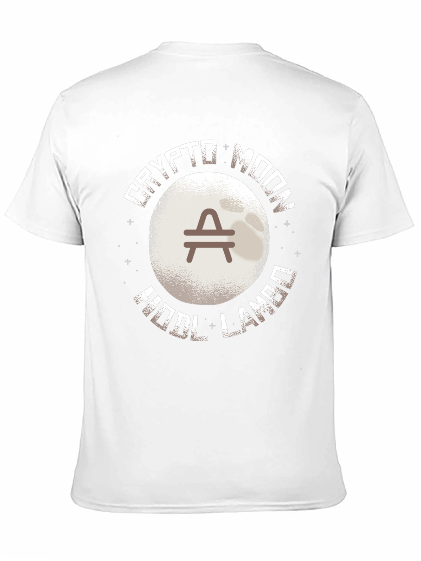 Crypto Moon HODL Lambo Black T-Shirt