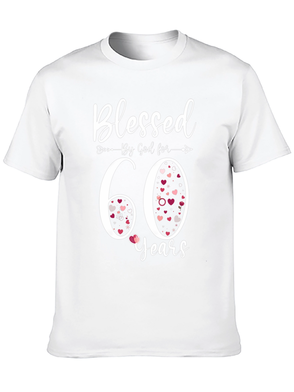 Blessed By God For 60 Years T-Shirt