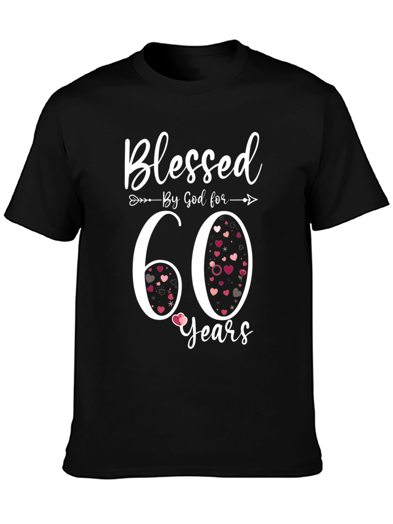 Blessed By God For 60 Years T-Shirt