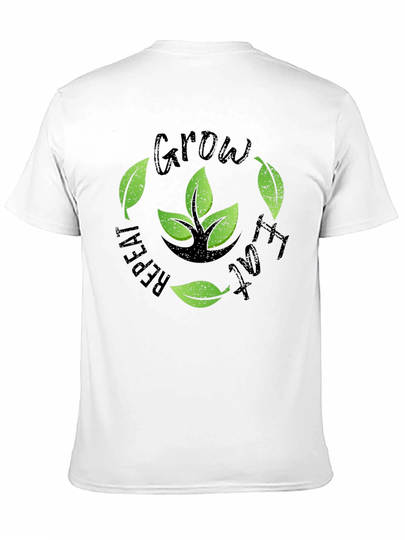 Grow Repeat Eat Plant-Lover T-Shirt