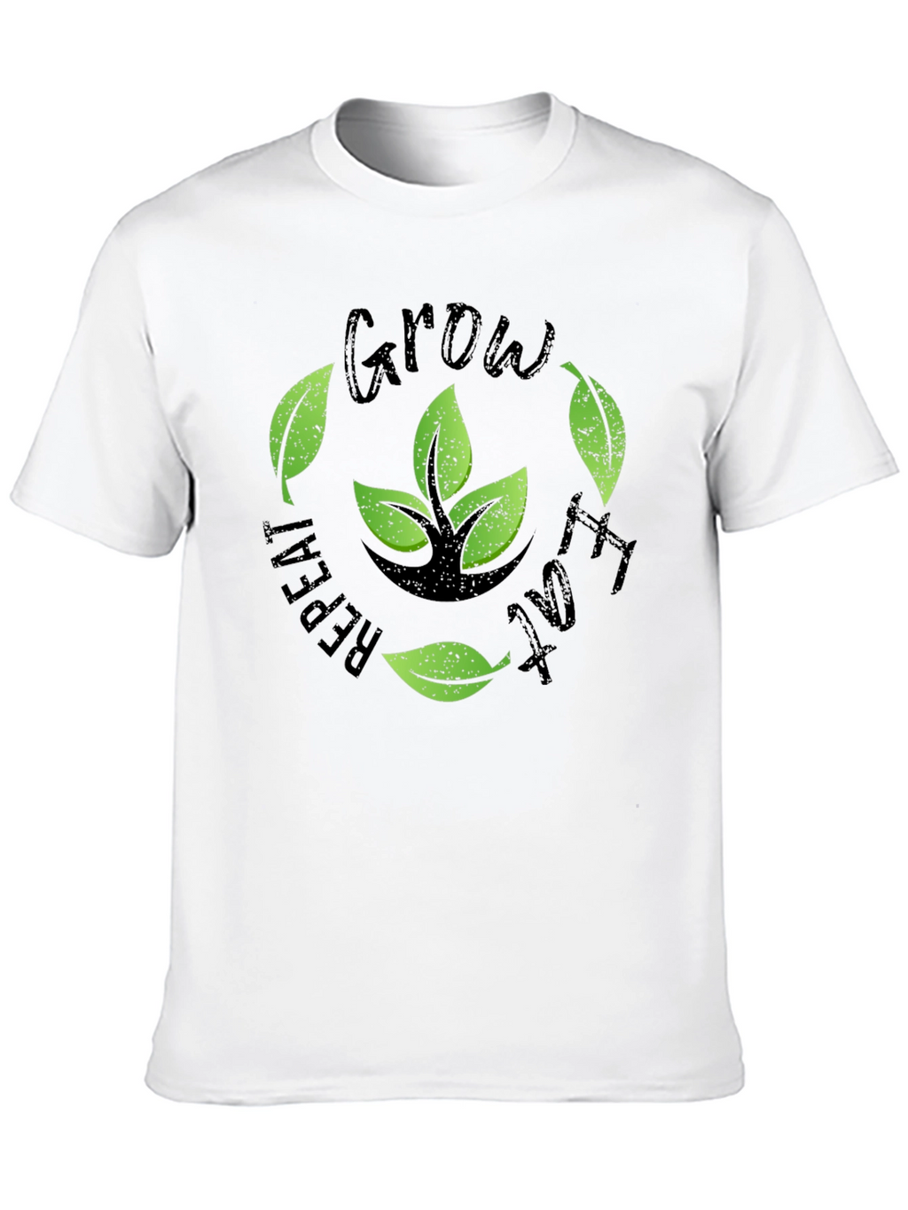 Grow Repeat Eat Plant-Lover T-Shirt