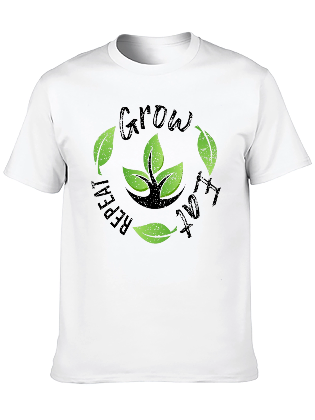 Grow Repeat Eat Plant-Lover T-Shirt