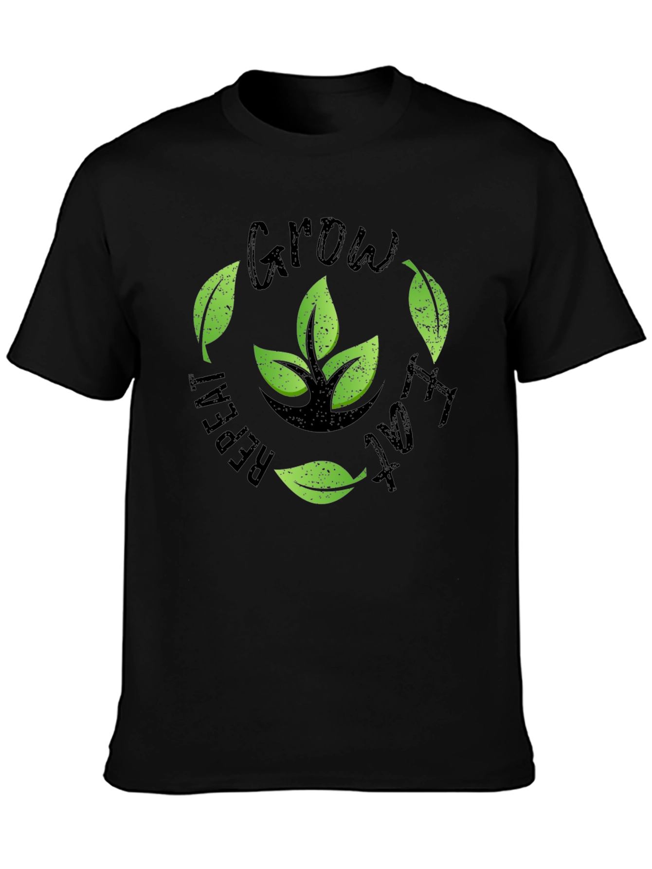 Grow Repeat Eat Plant-Lover T-Shirt