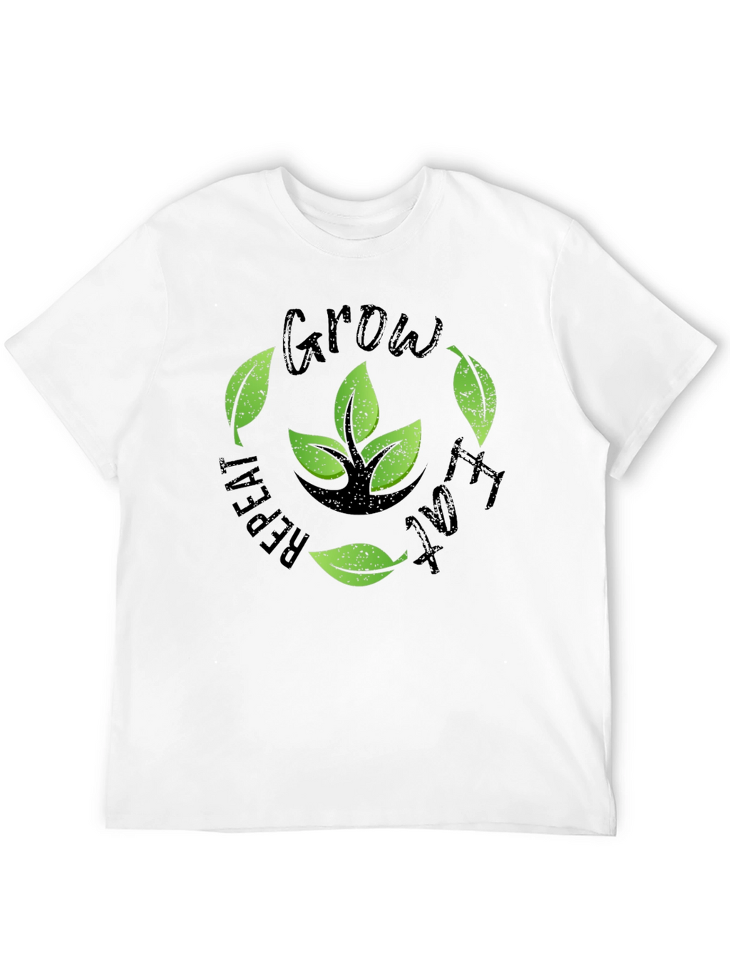 Grow Repeat Eat Plant-Lover T-Shirt