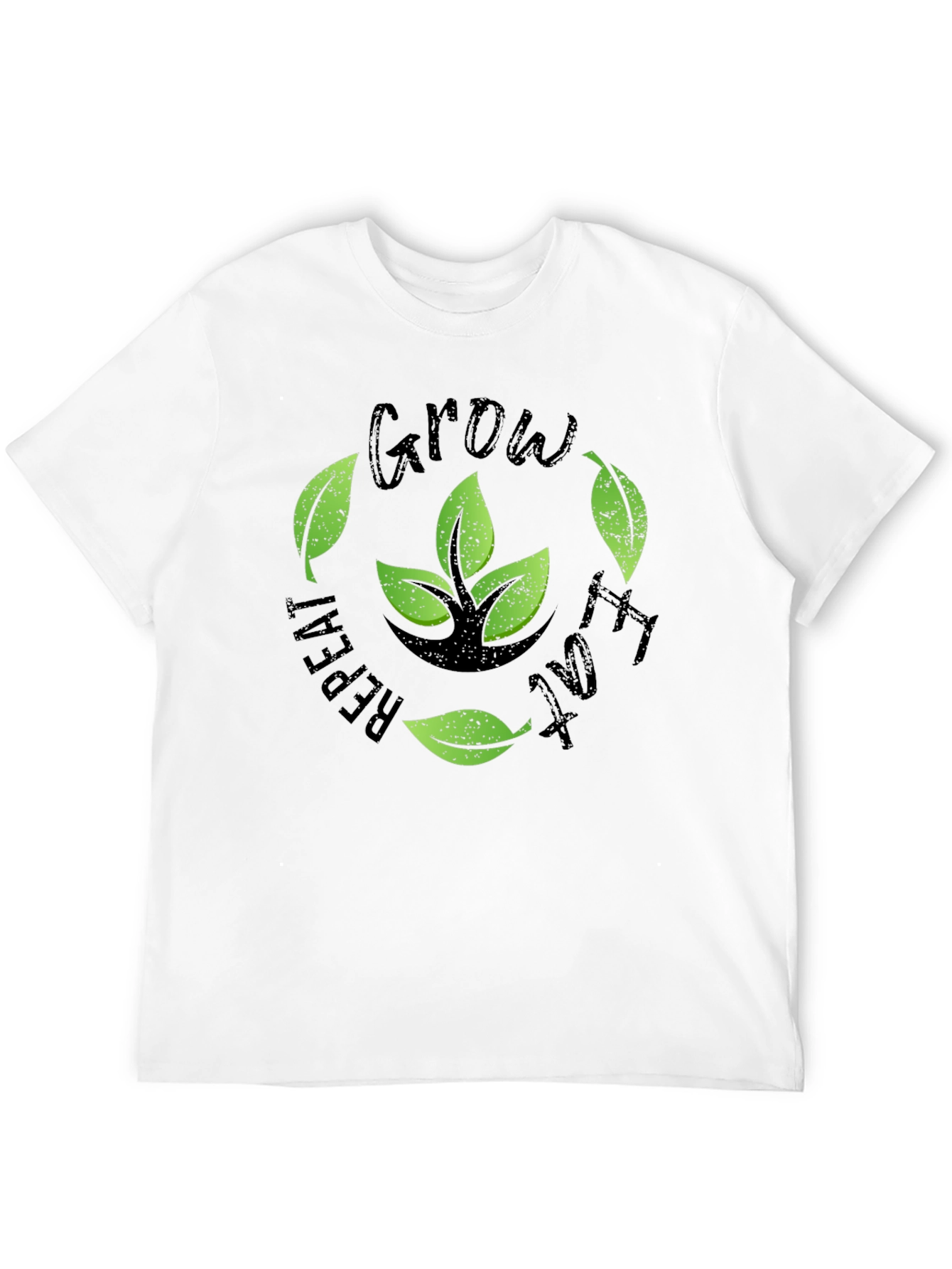 Grow Repeat Eat Plant-Lover T-Shirt