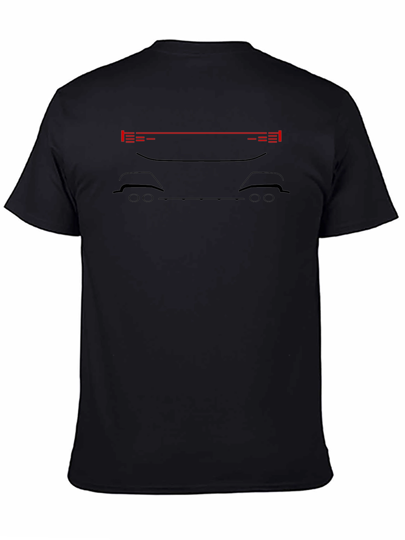 Car Silhouette Graphic Tee - Cool Automotive Design