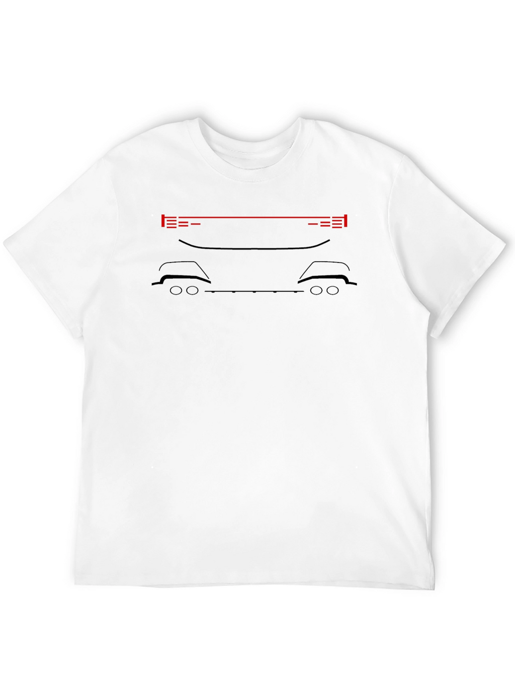 Car Silhouette Graphic Tee - Cool Automotive Design