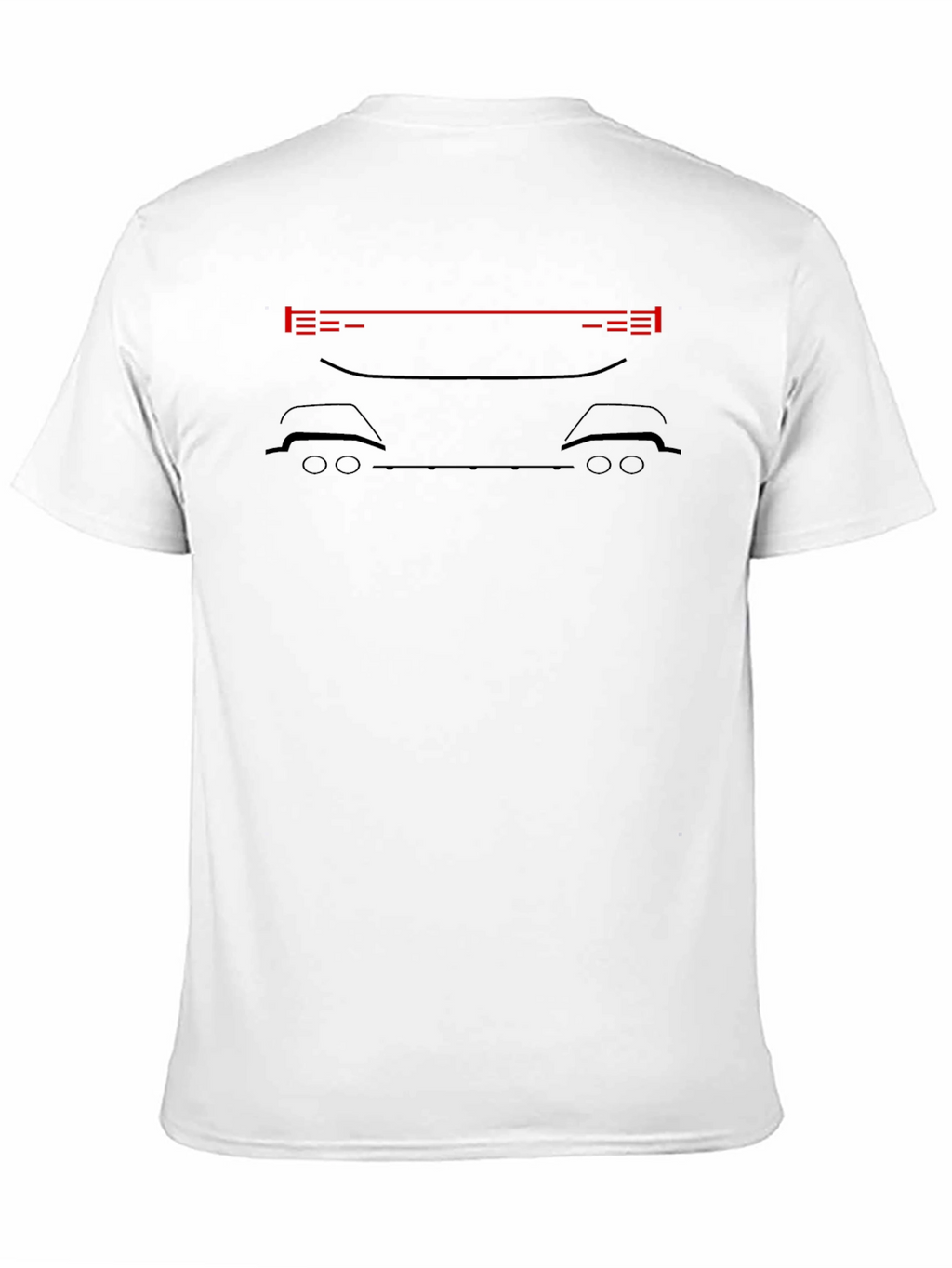 Car Silhouette Graphic Tee - Cool Automotive Design