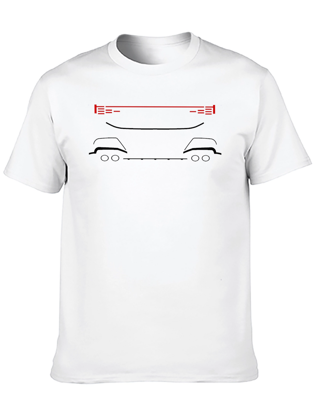 Car Silhouette Graphic Tee - Cool Automotive Design