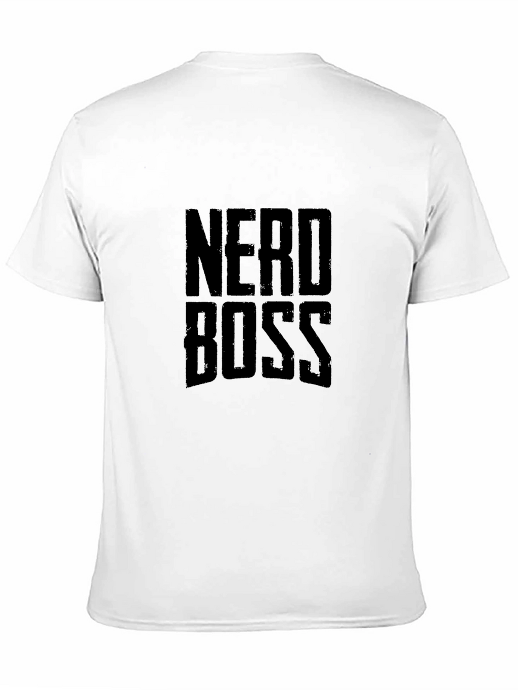 Nerd Boss Graphic Tee - Cool Black T-Shirt