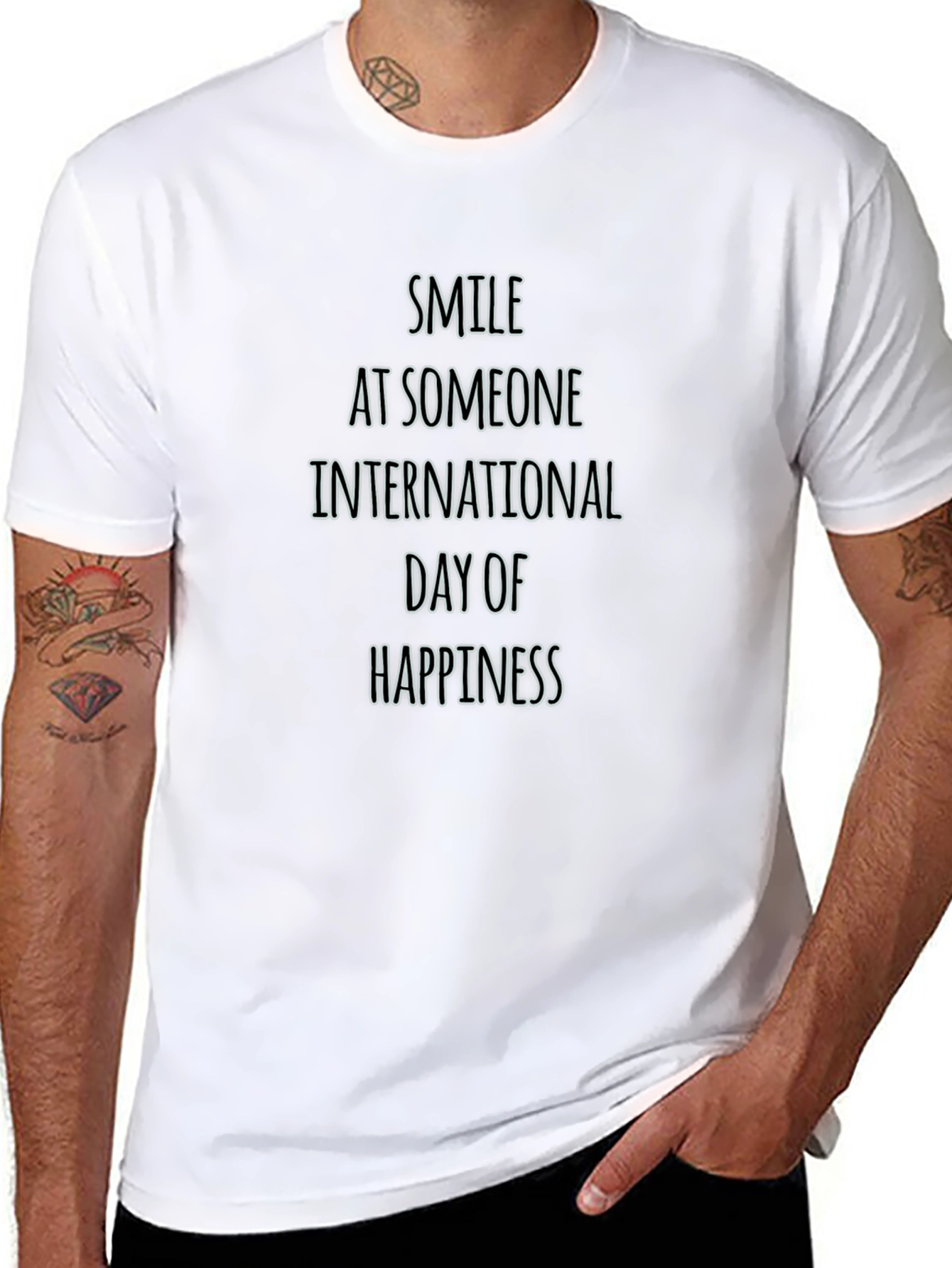 Smile Happiness International Day T-Shirt