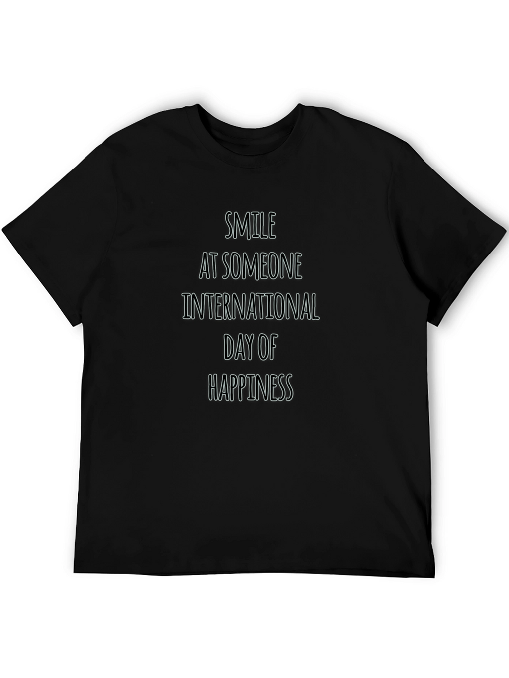 Smile Happiness International Day T-Shirt