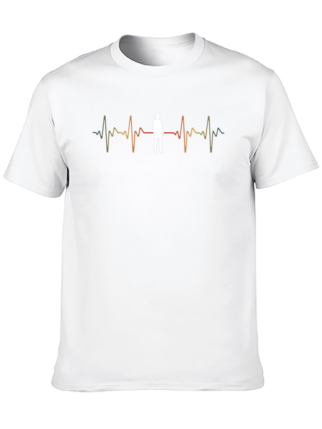 Heartbeat Man T-Shirt - Stylish Graphic Tee