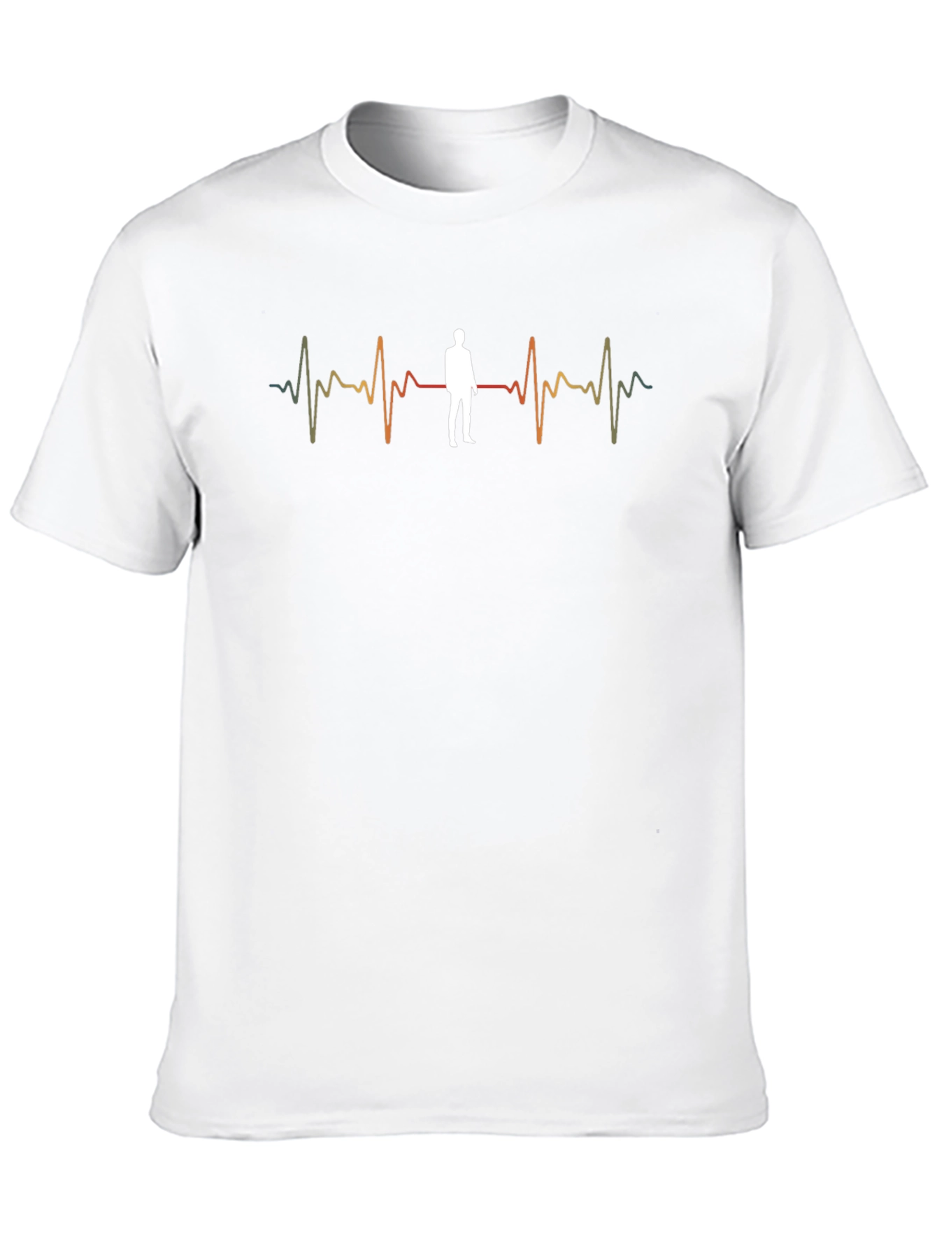 Heartbeat Man T-Shirt - Stylish Graphic Tee