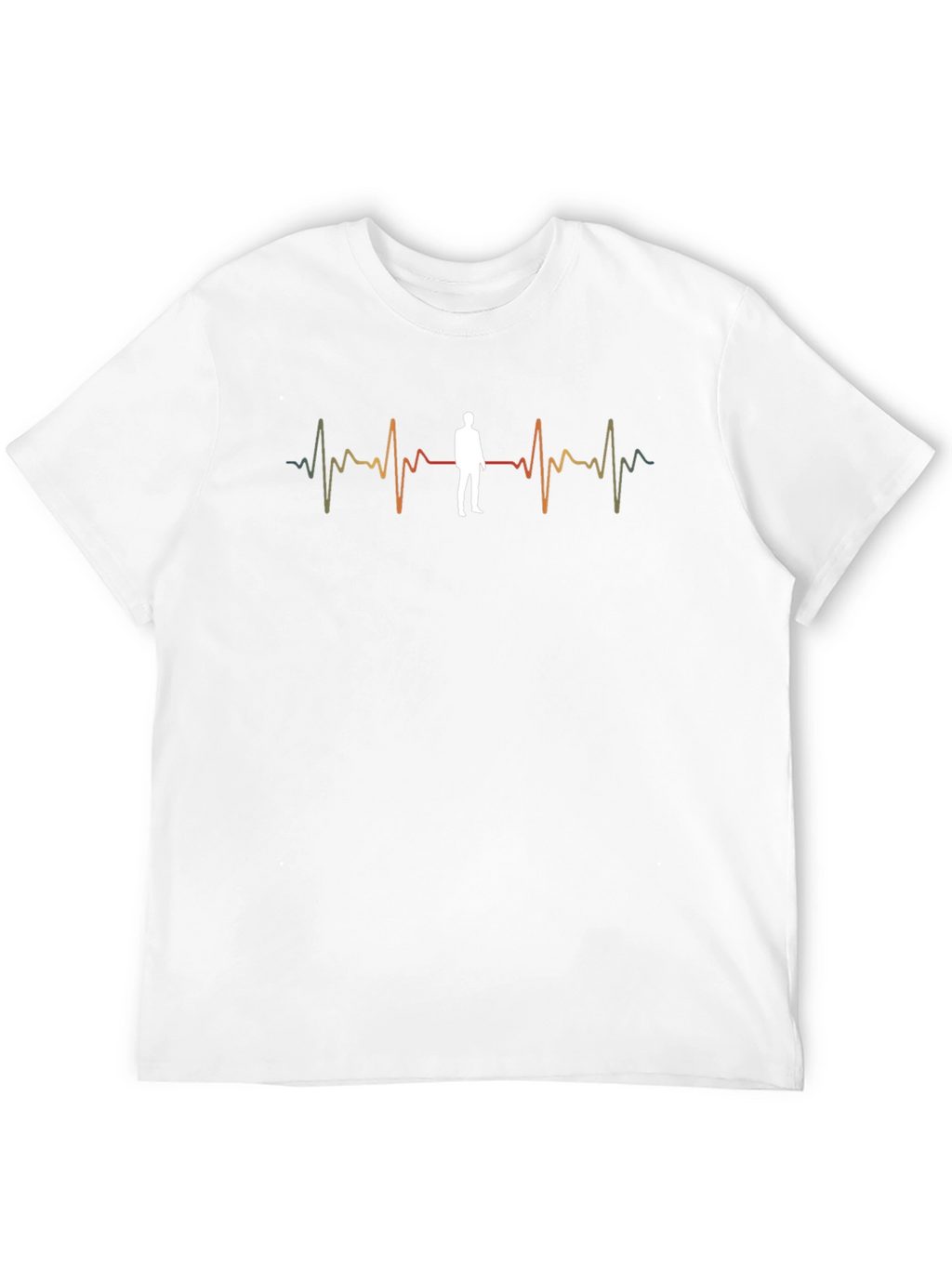 Heartbeat Man T-Shirt - Stylish Graphic Tee