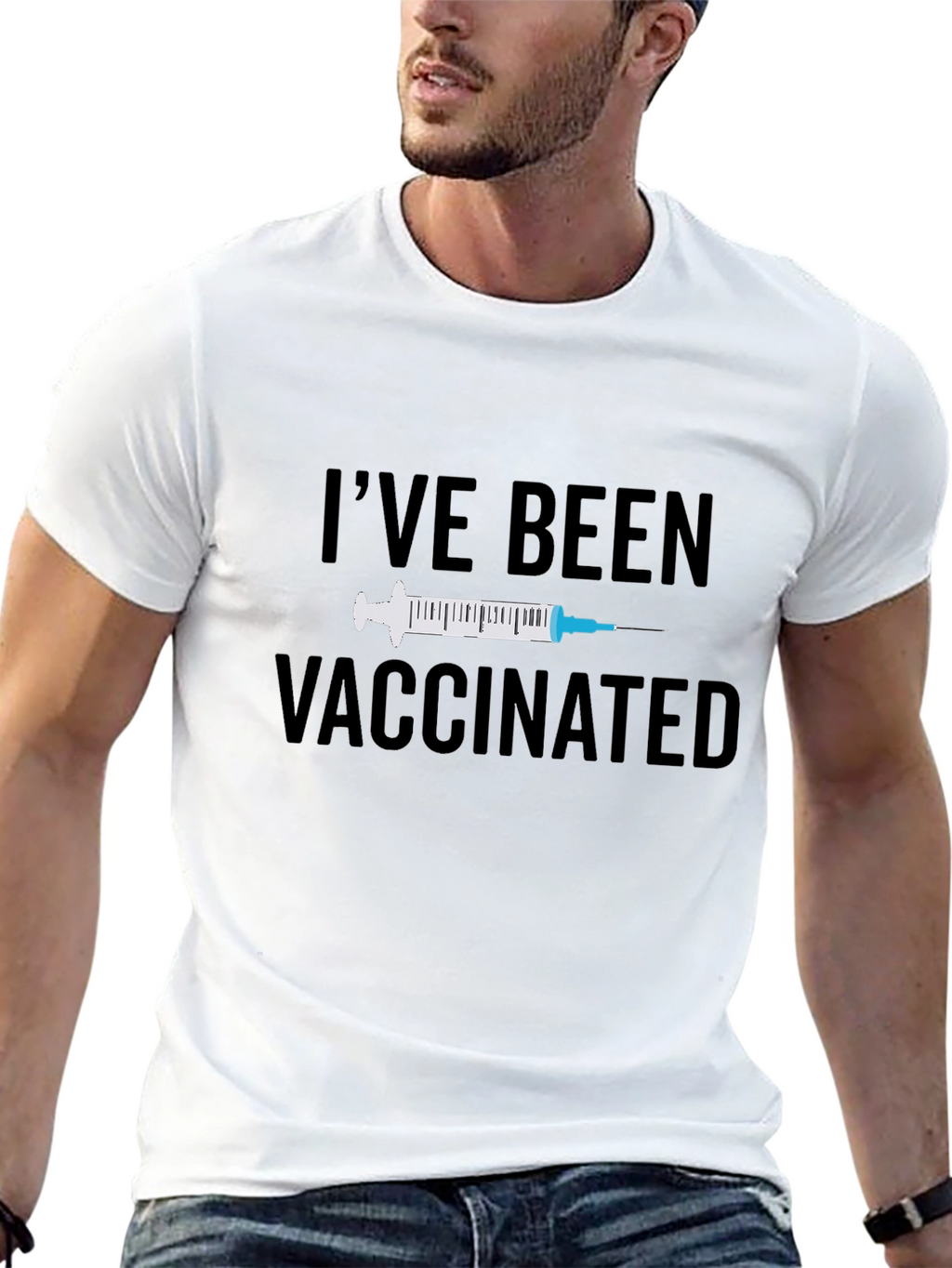 Ive Been Vaccinated Black T-Shirt