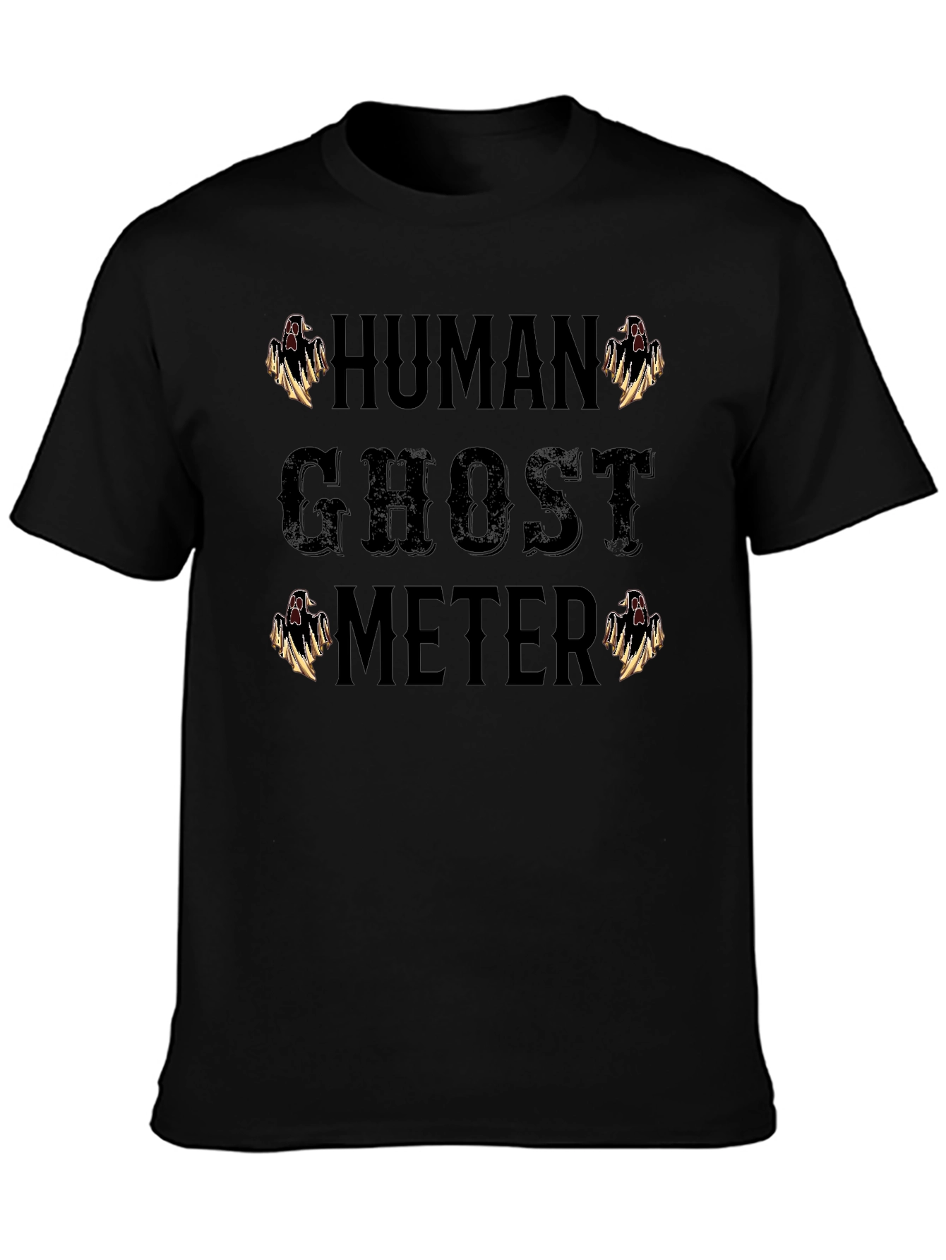 Human Ghost Meter Graphic Tee